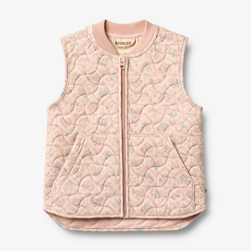 wheat-ede-thermo-gilet-heart-flowers-recycling-92-152 image 1