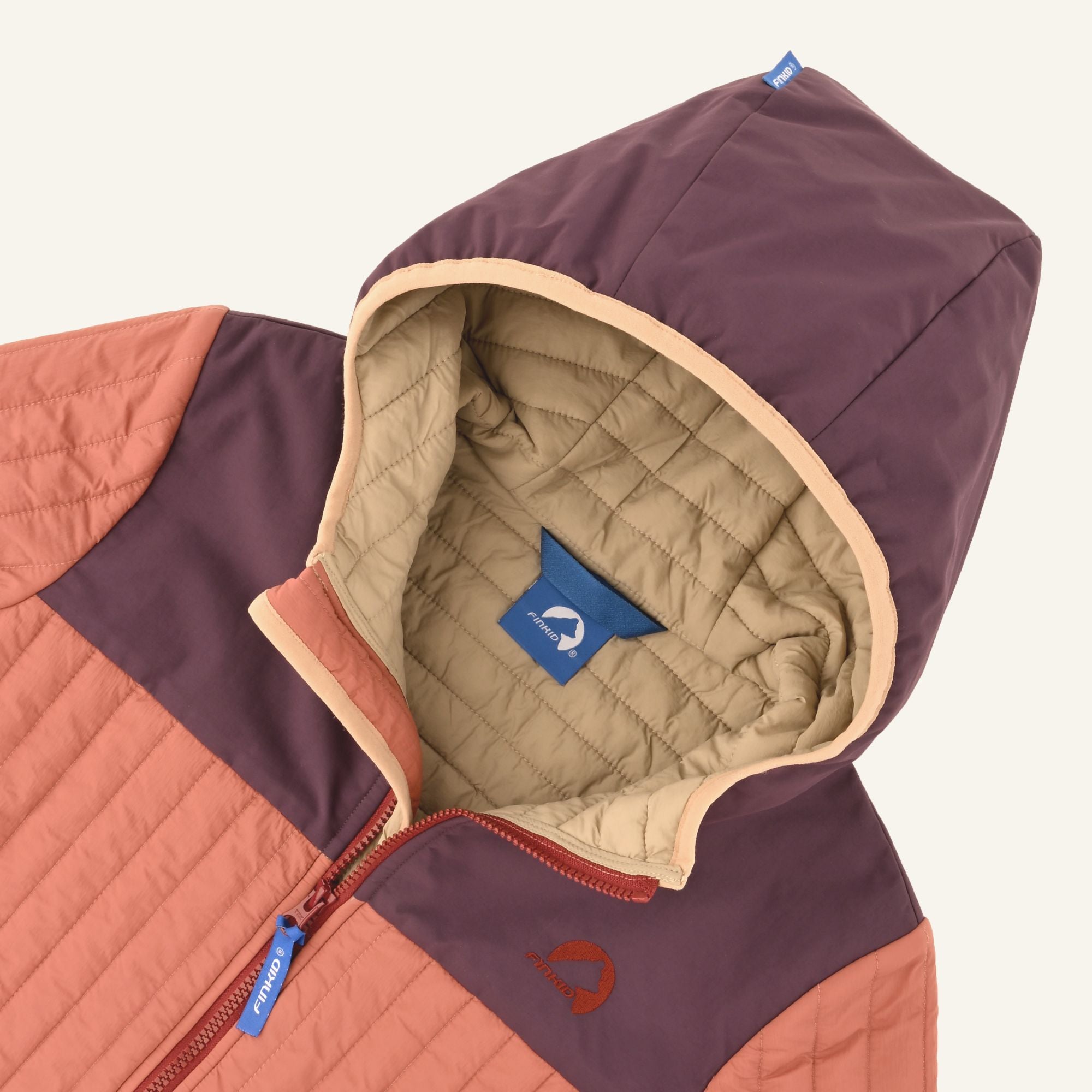 finkid-husky-tonttu-air-zip-in-innenjacke-deep-water-denim-leichte-steppjacke-f- image 8