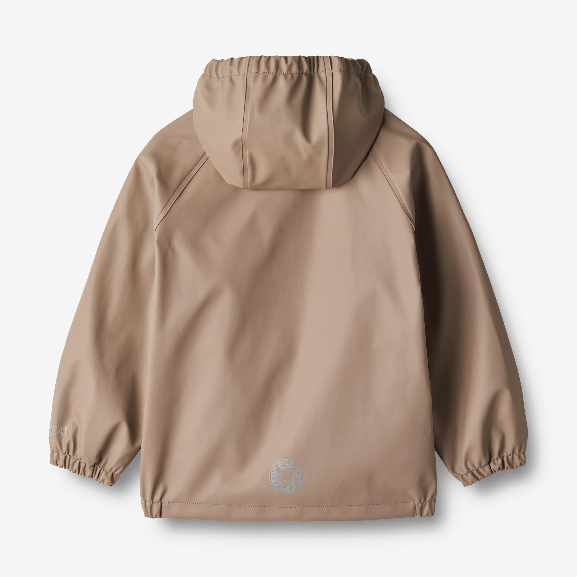 wheat-chardy-regenjacke-kinder-beige-stone-wasserdicht image 2