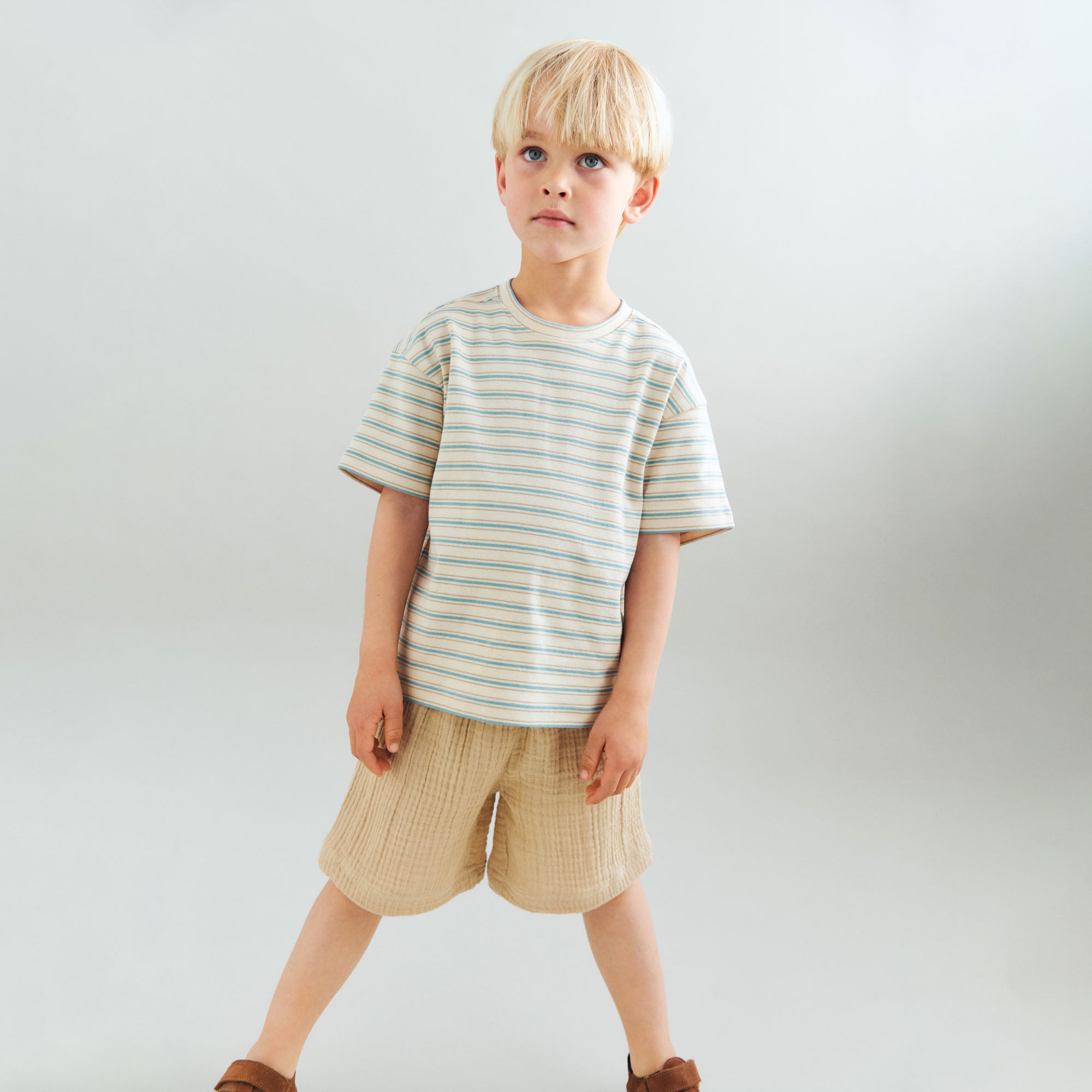 wheat-tommy-t-shirt-spring-lake-stripe-bio-baumwolle image 2