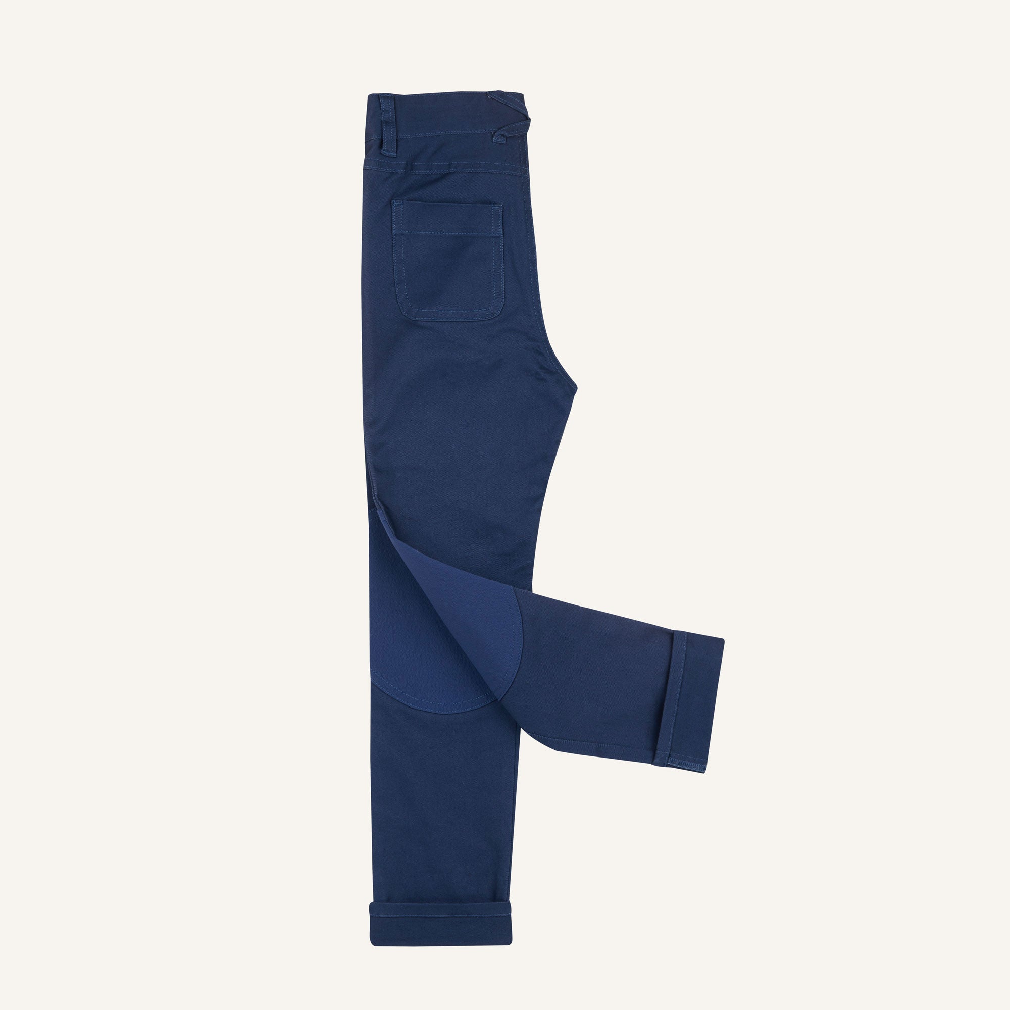 finkid-husky-kuulu-canvas-outdoorhose-denim-deep-water image 3
