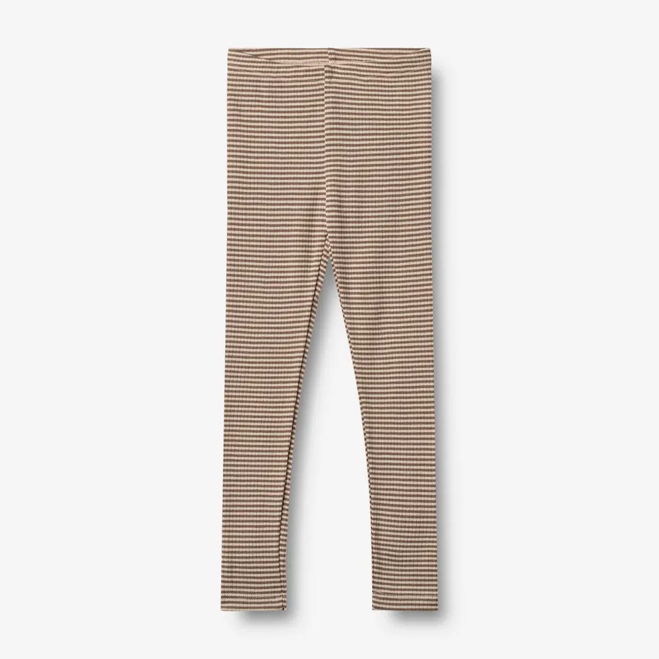 wheat-wool-leggings-agi-wolllegging-wood-stripe-merino image 1