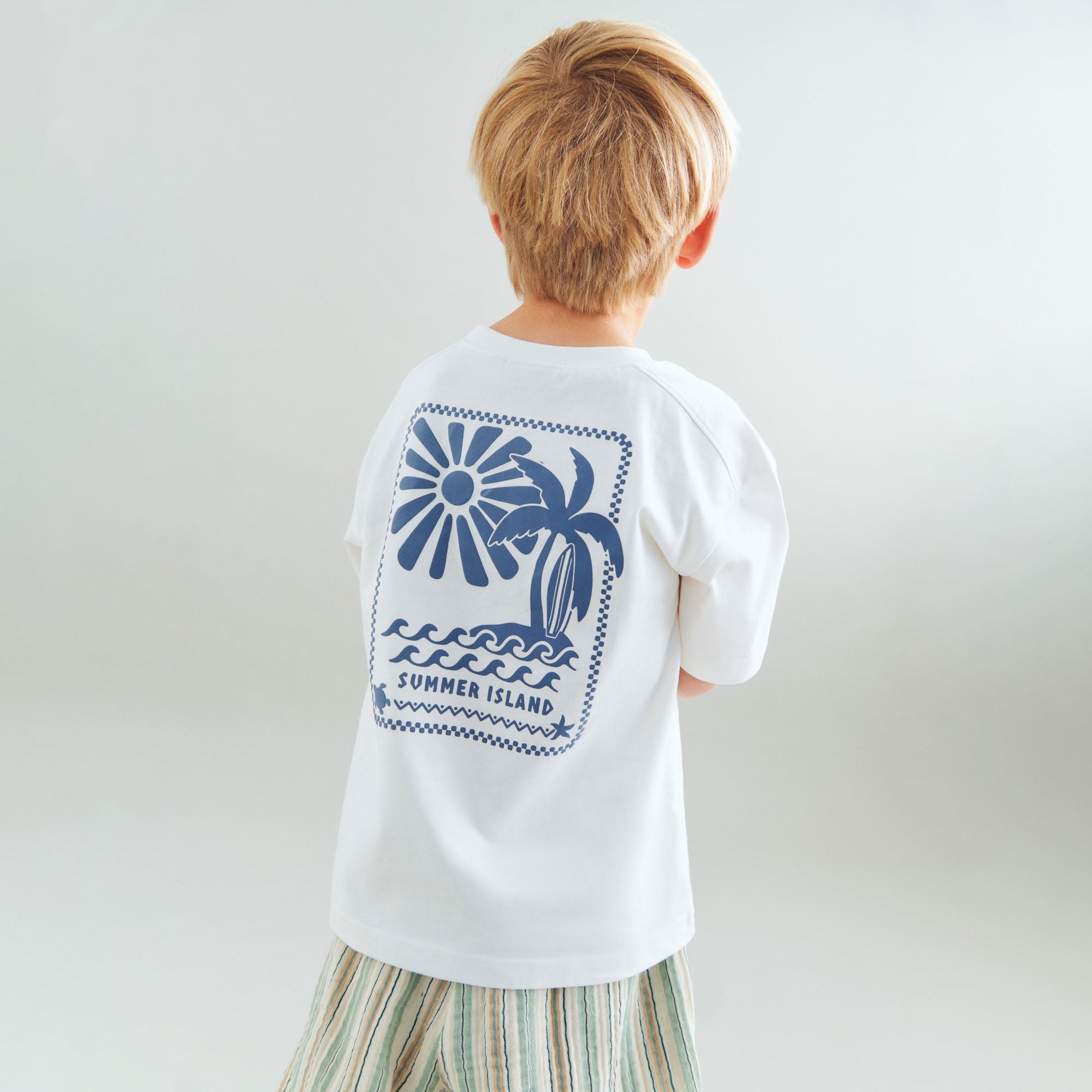 wheat-benno-t-shirt-kinder-cloud-bio-baumwolle image 2