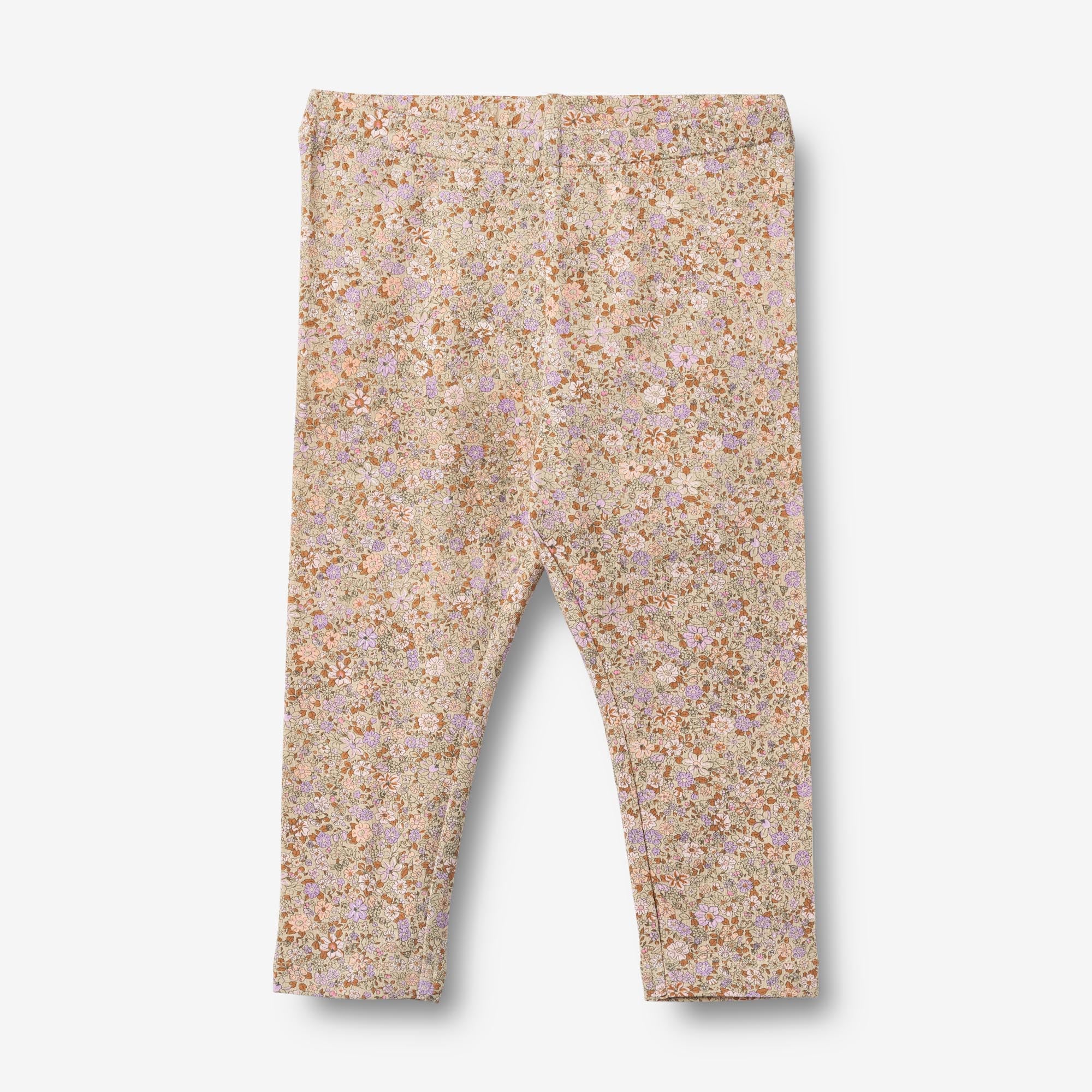 wheat-jules-leggings-lilac-flower-meadow-bio-baumwolle image 1