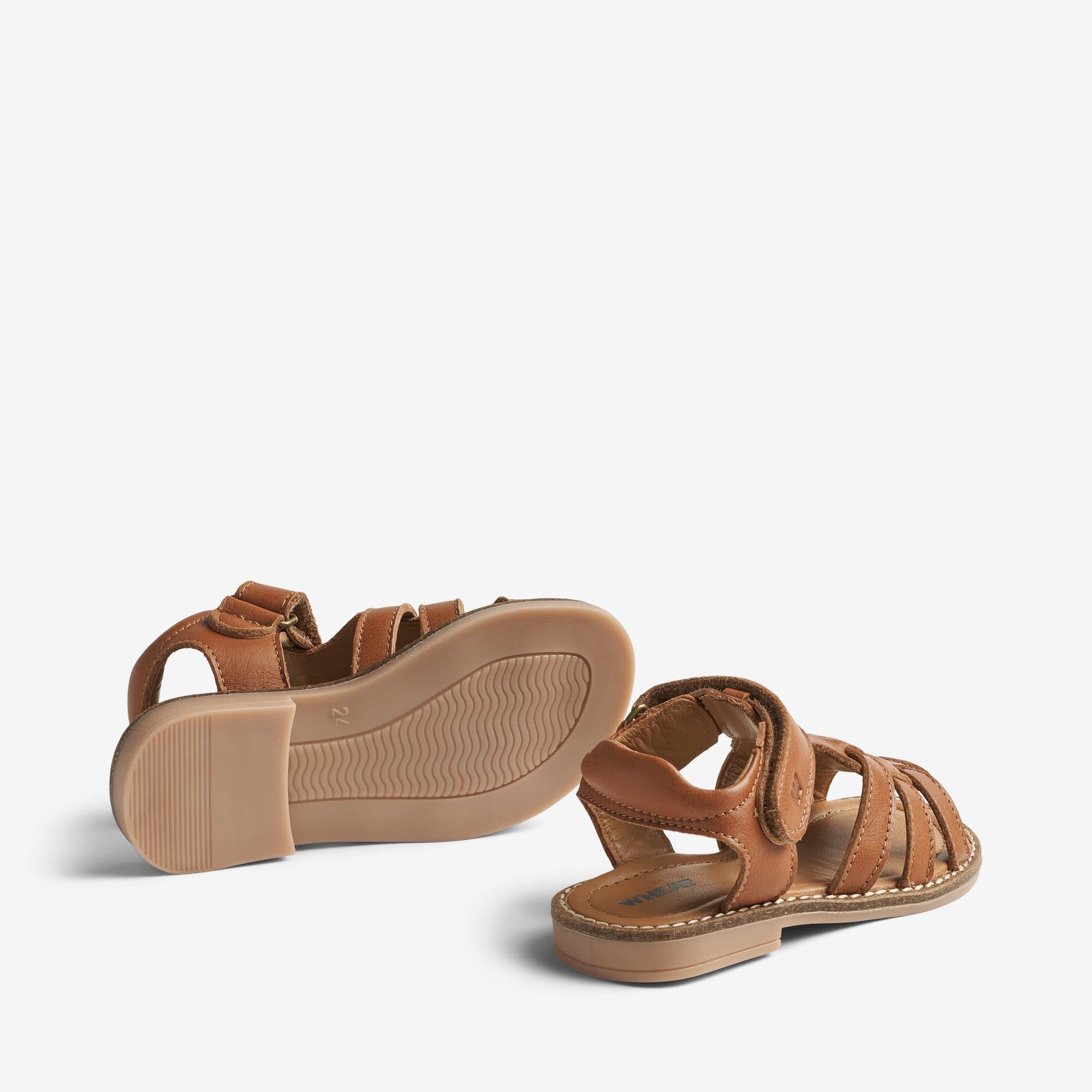 wheat-stela-sandale-cognac-leder-klett-gr-24-35 image 2