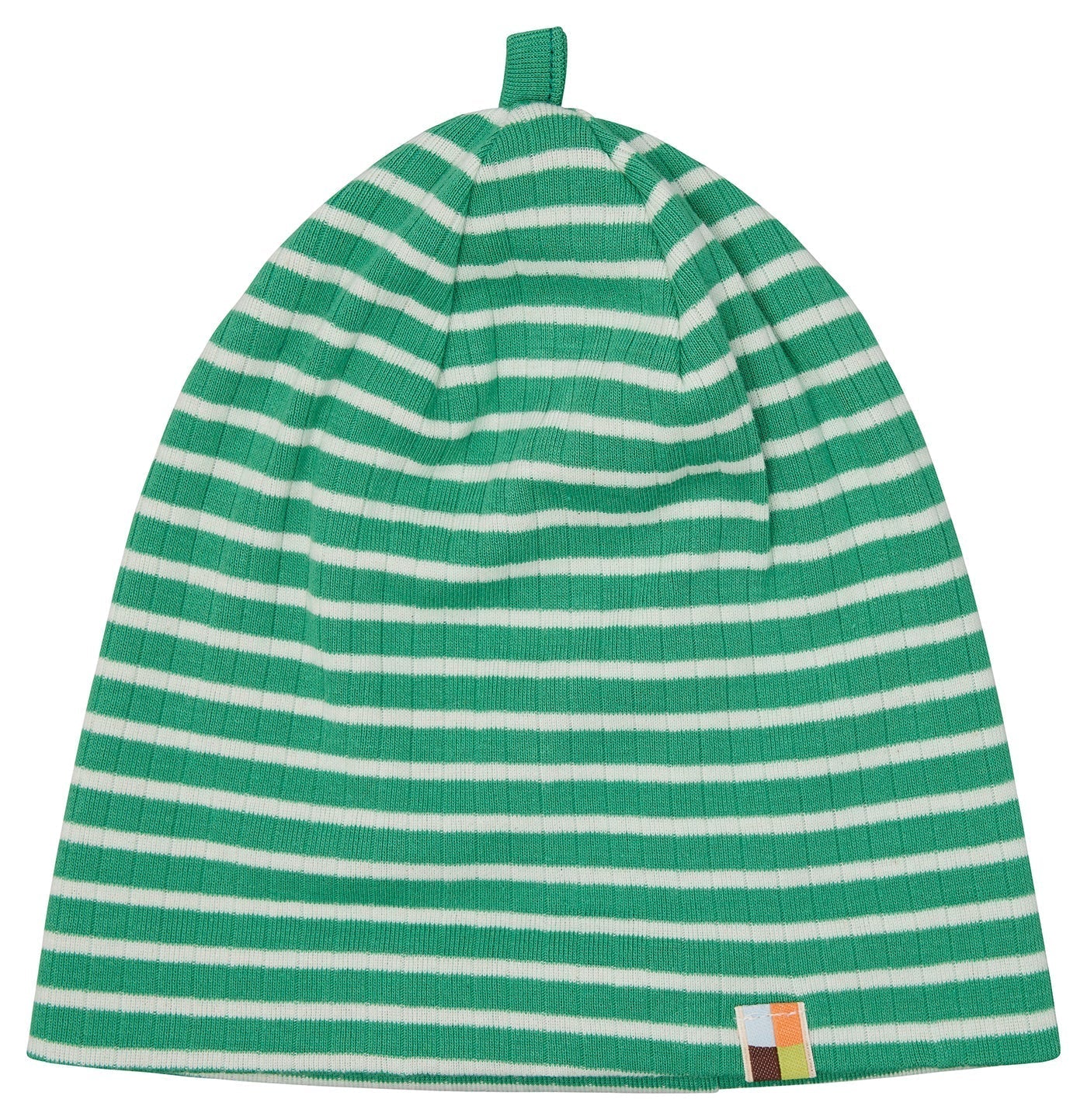 loud-proud-classics-beanie-gestreift-azur-86-92-rippe image 5