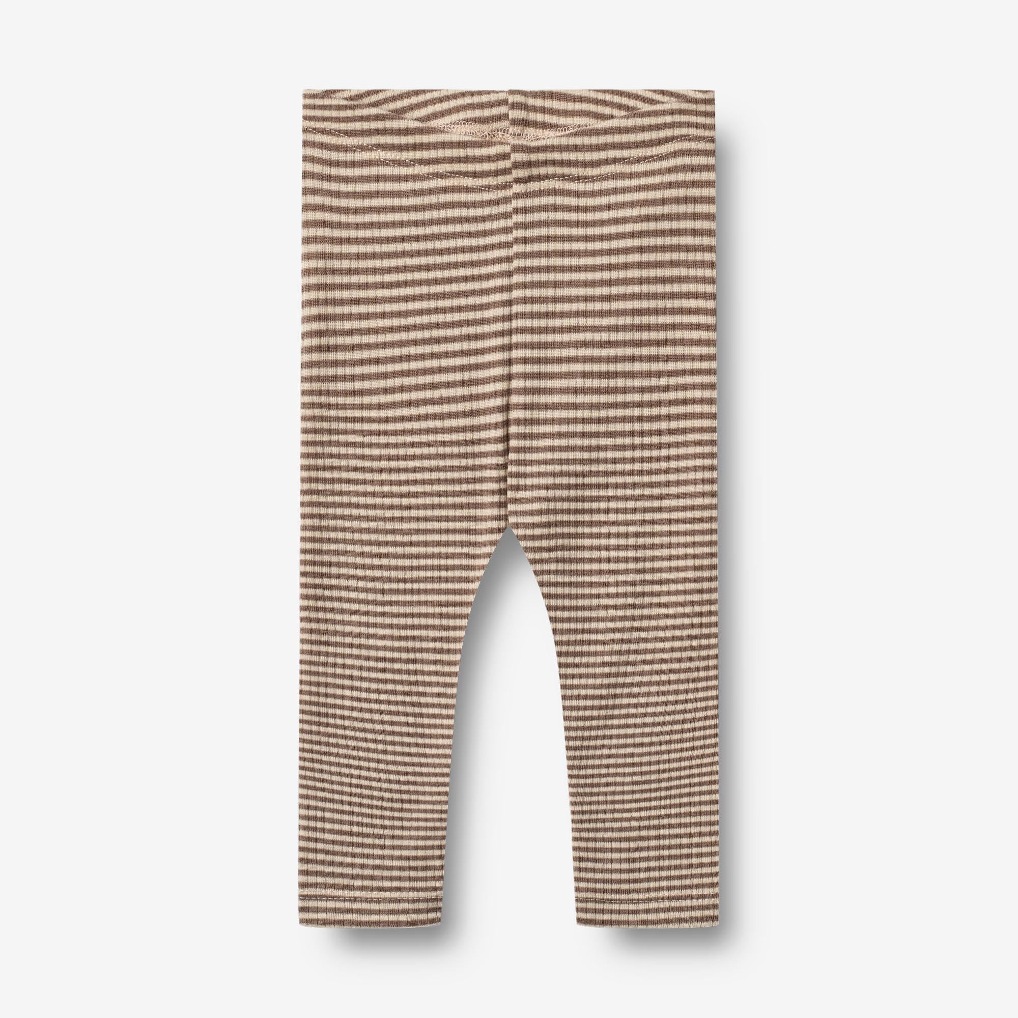 wheat-agi-wollleggings-merino-wood-stripe image 1