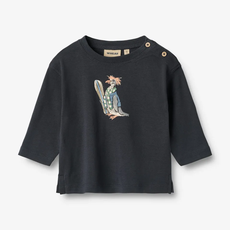 wheat-monty-langarmshirt-navy-baby-bio-baumwolle image 1