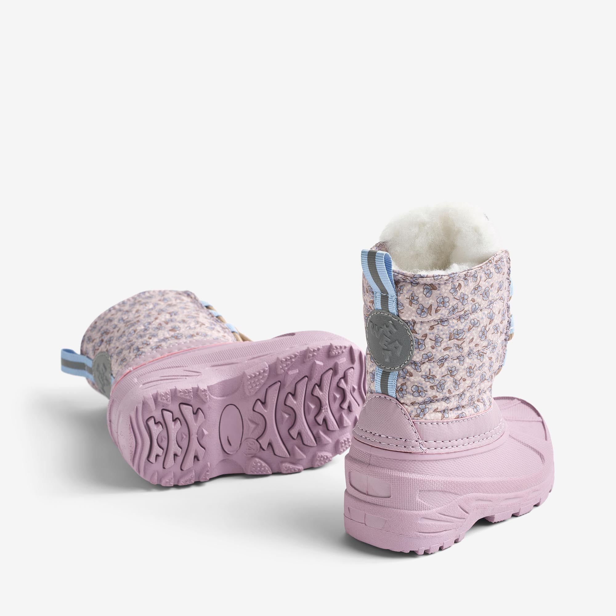 wheat-aleex-winterboot-lilac-blue-flowers-wasserdicht image 2
