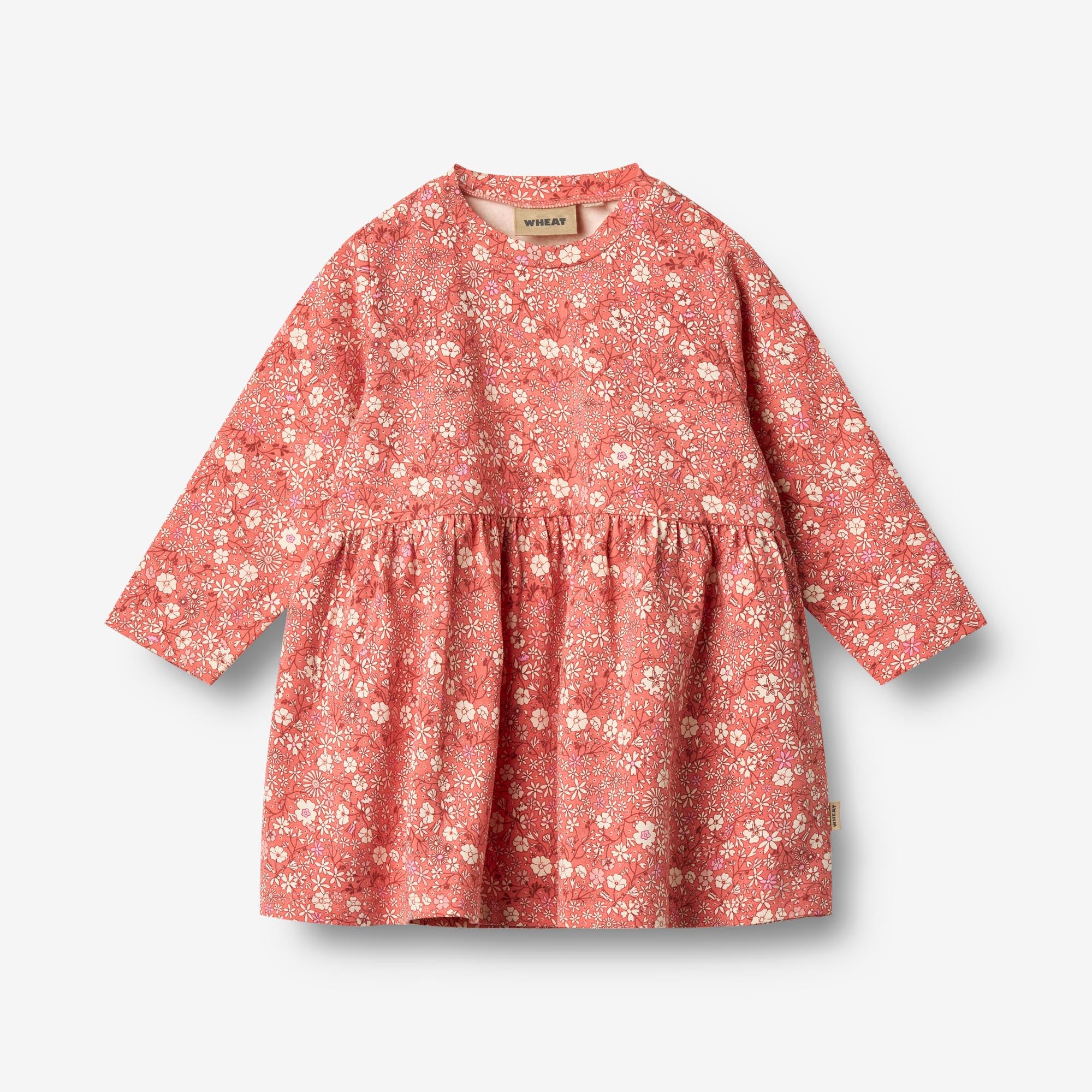 wheat-sessa-jerseykleid-coral-flowers-baby-m-dchen image 1