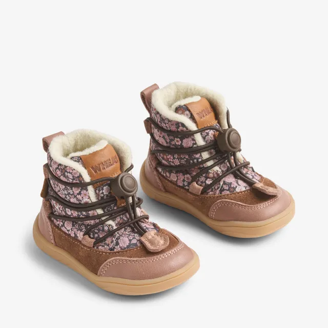 wheat-milan-tex-winterstiefel-baby-rose-barfu-wasserdicht image 1
