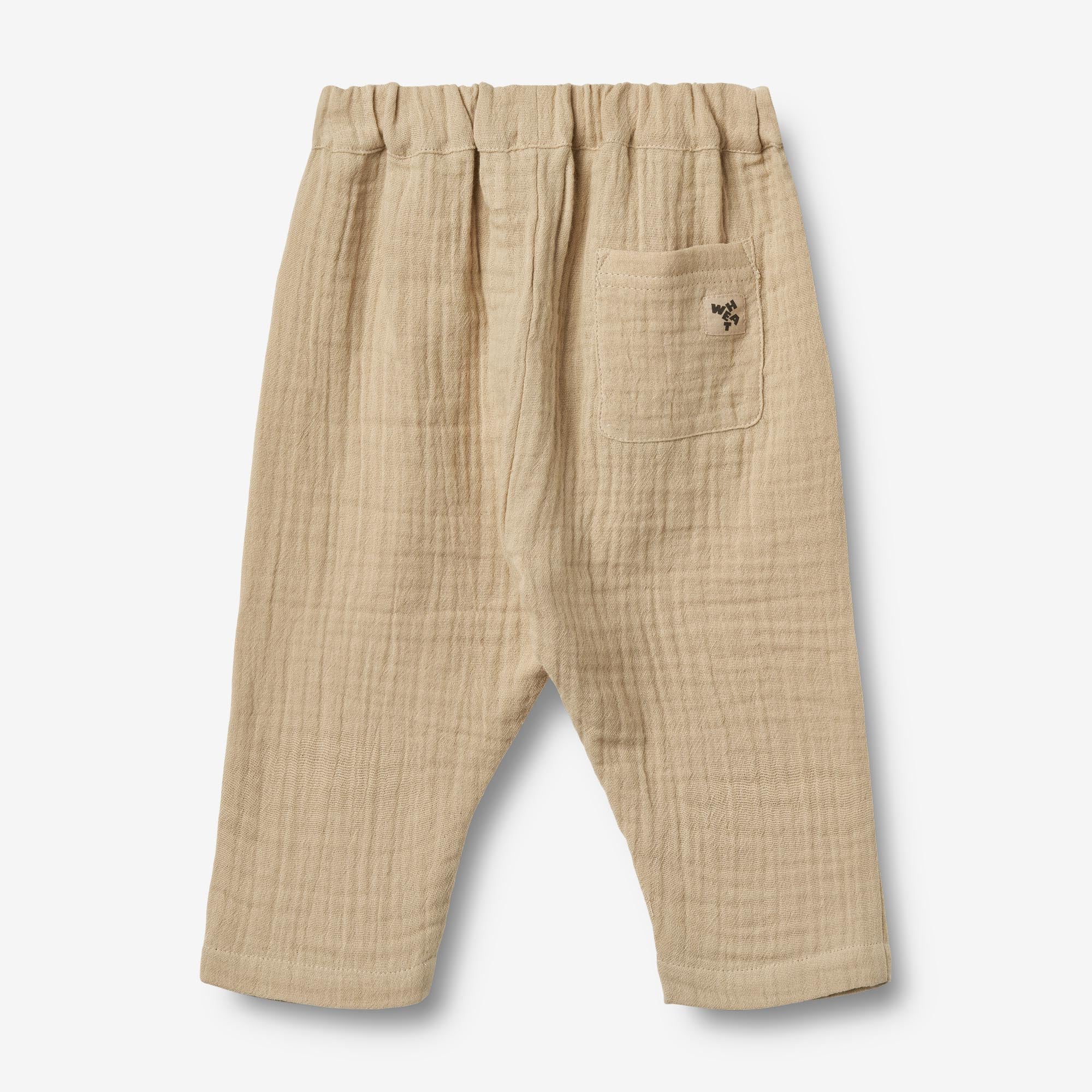 wheat-ashley-baby-hose-soft-sand-bio-baumwolle-musselin image 3