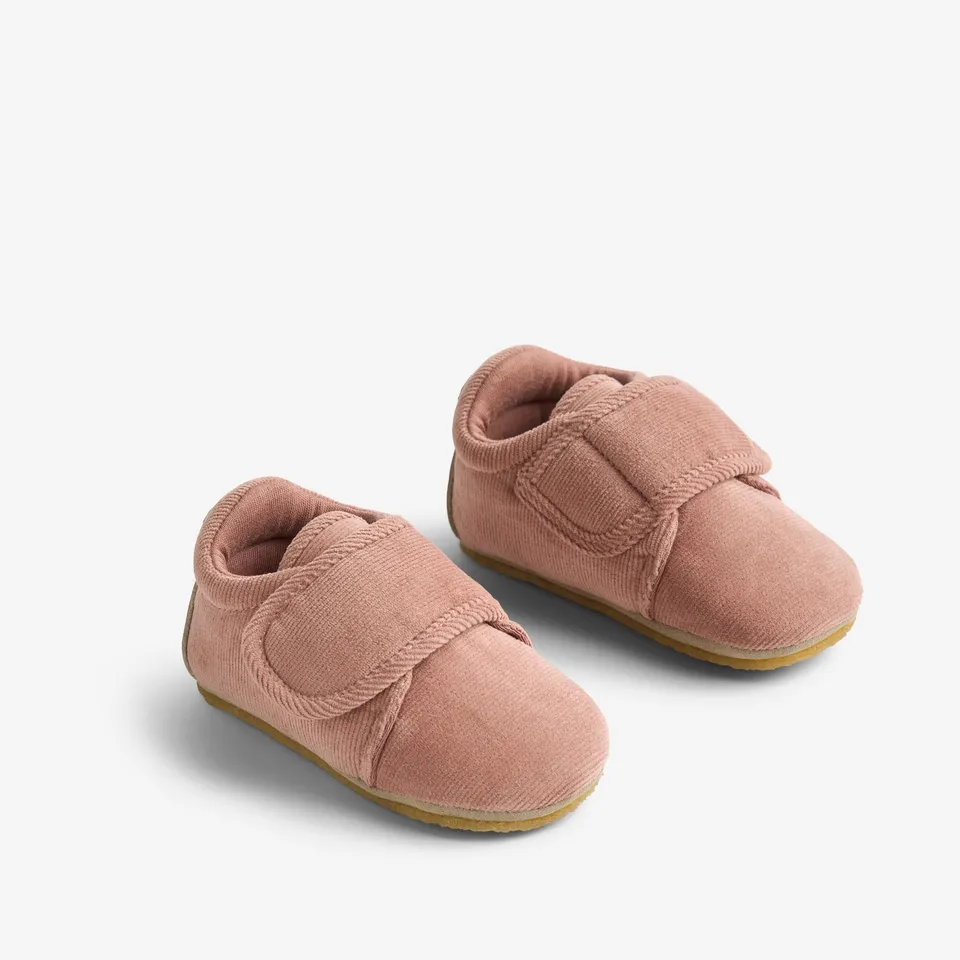 wheat-sasha-hausschuh-rose-powder-cord-baby image 1