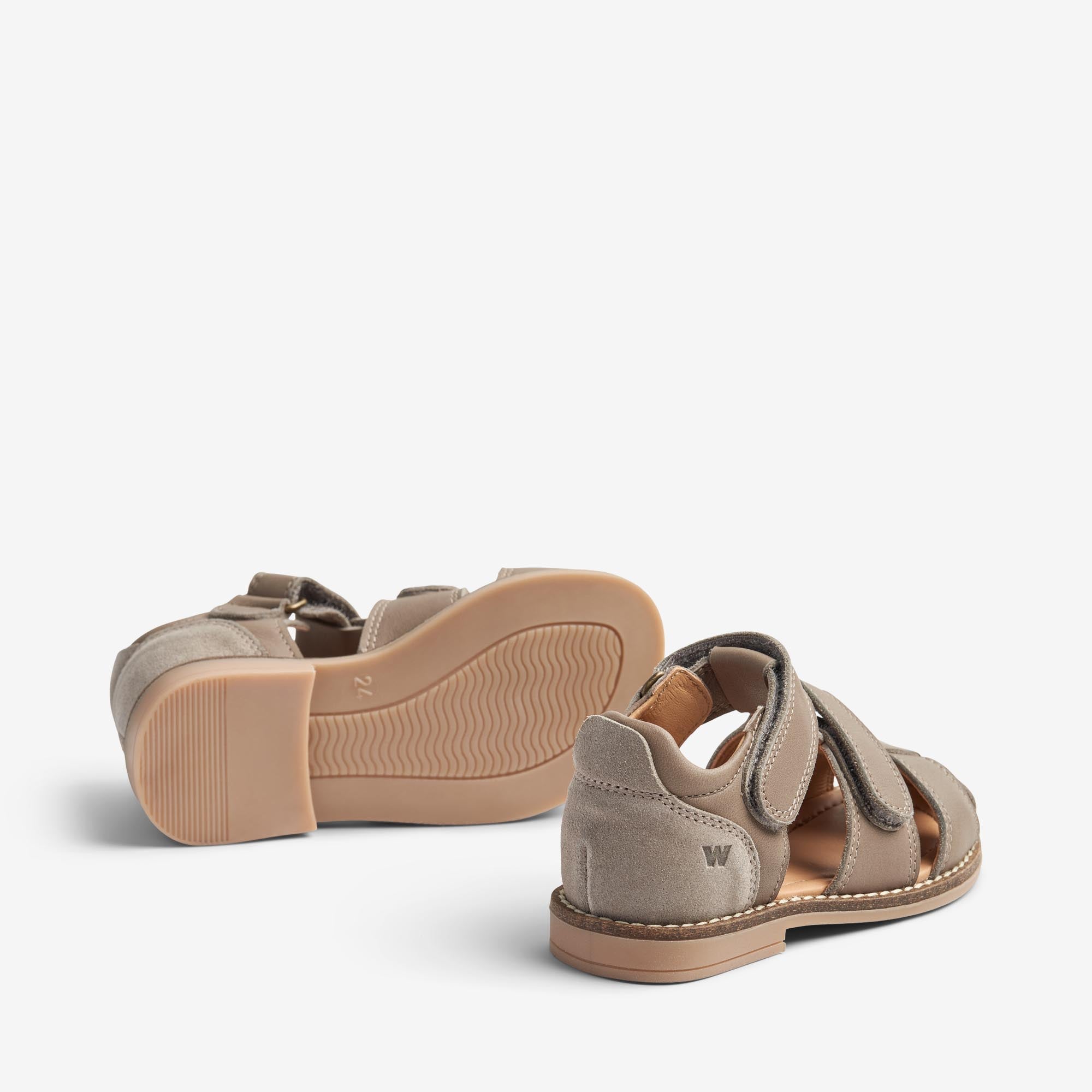 wheat-bassi-sandale-gravel-leder-klett image 2