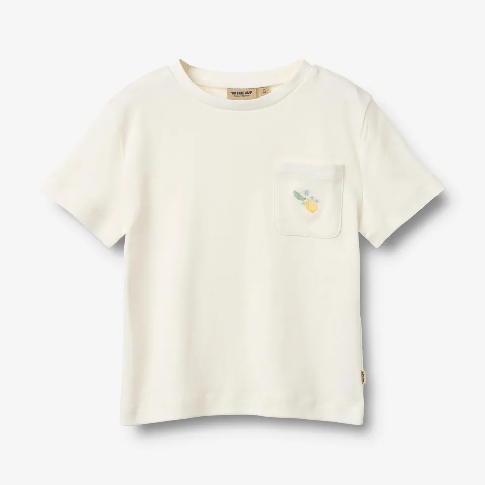 wheat-elsine-t-shirt-ivory-kurzarm-bio-baumwolle-2 image 1
