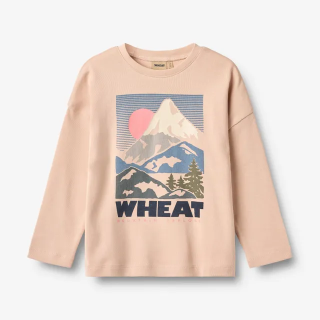 wheat-hanni-t-shirt-langarm-rose-dust-bio-baumwolle image 1