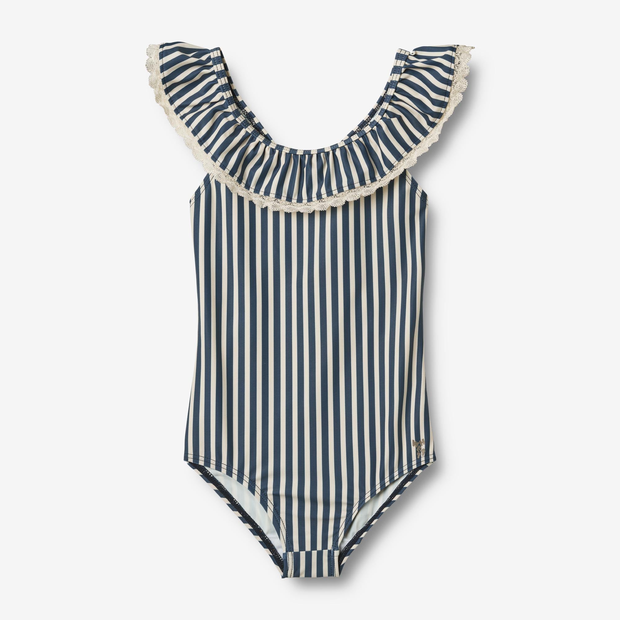 wheat-clothing-swimsuit-doris-badeanzug-blue-stripe-uv40 image 1