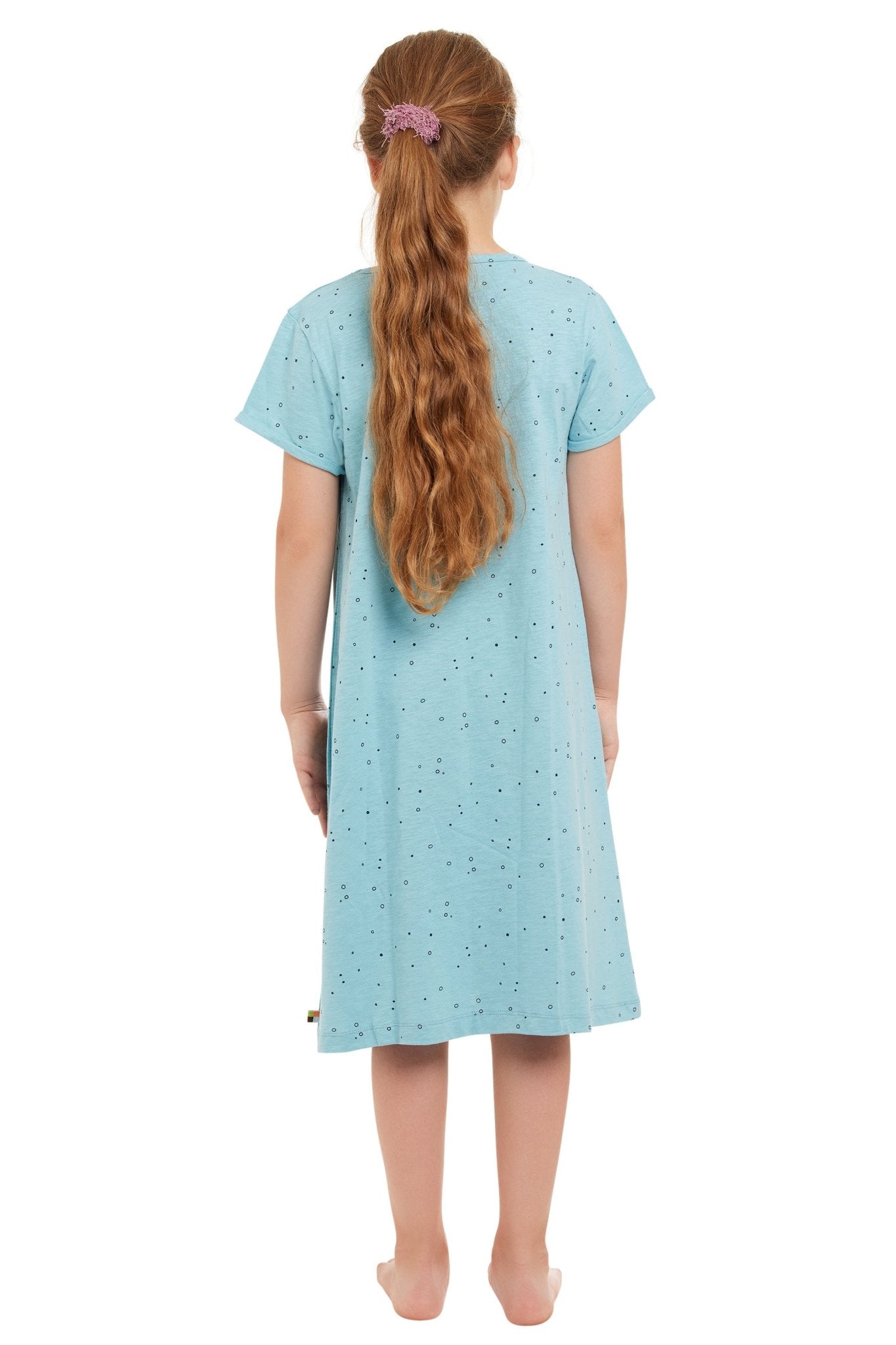 loud-proud-classics-kleid-slub-jersey-druck-kleid-lagoon image 2