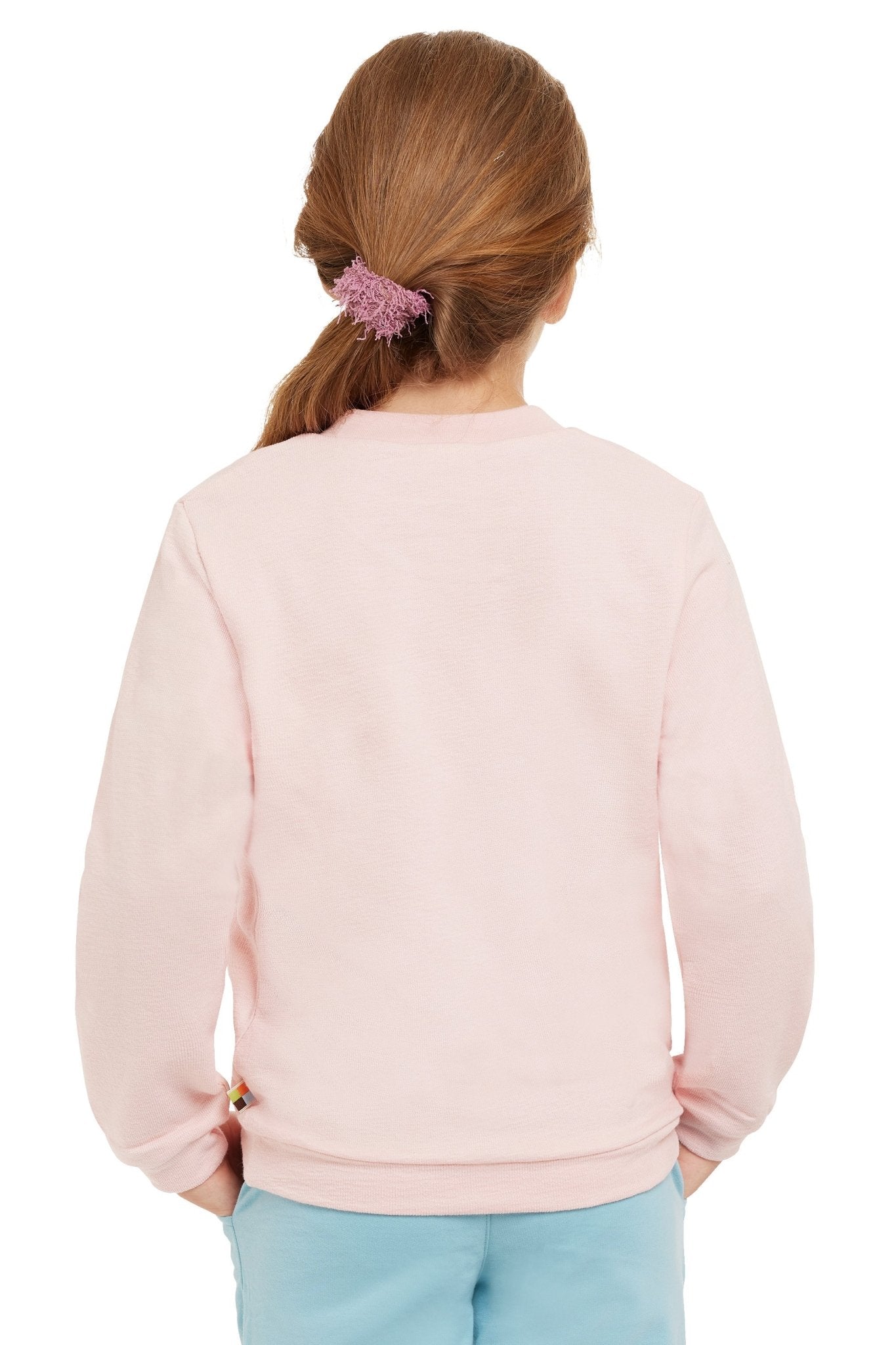 loud-proud-classics-sweat-strukturmuster-sweatshirt-rose-struktur image 2