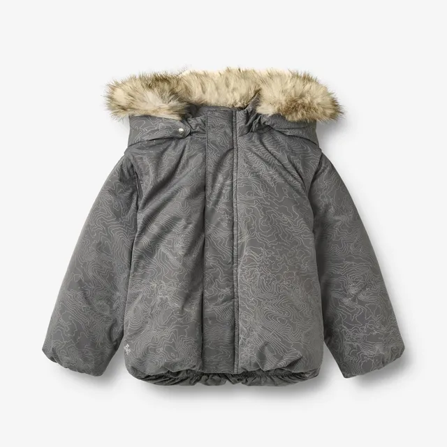 wheat-blaest-puffer-jacke-dark-reflective-map-thinsulate image 1