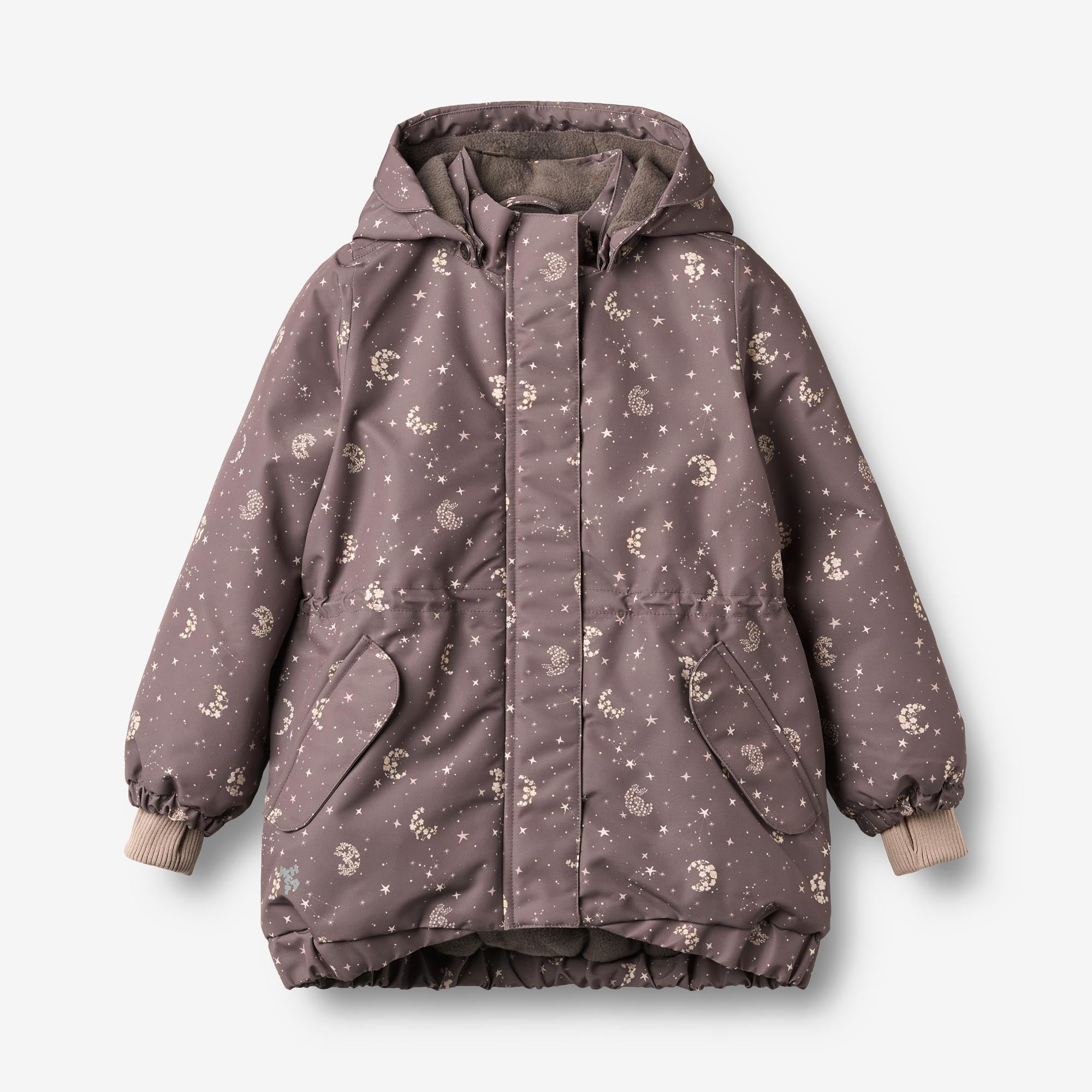wheat-tove-tech-jacke-plum-truffle-stars-m-dchen-22k image 1