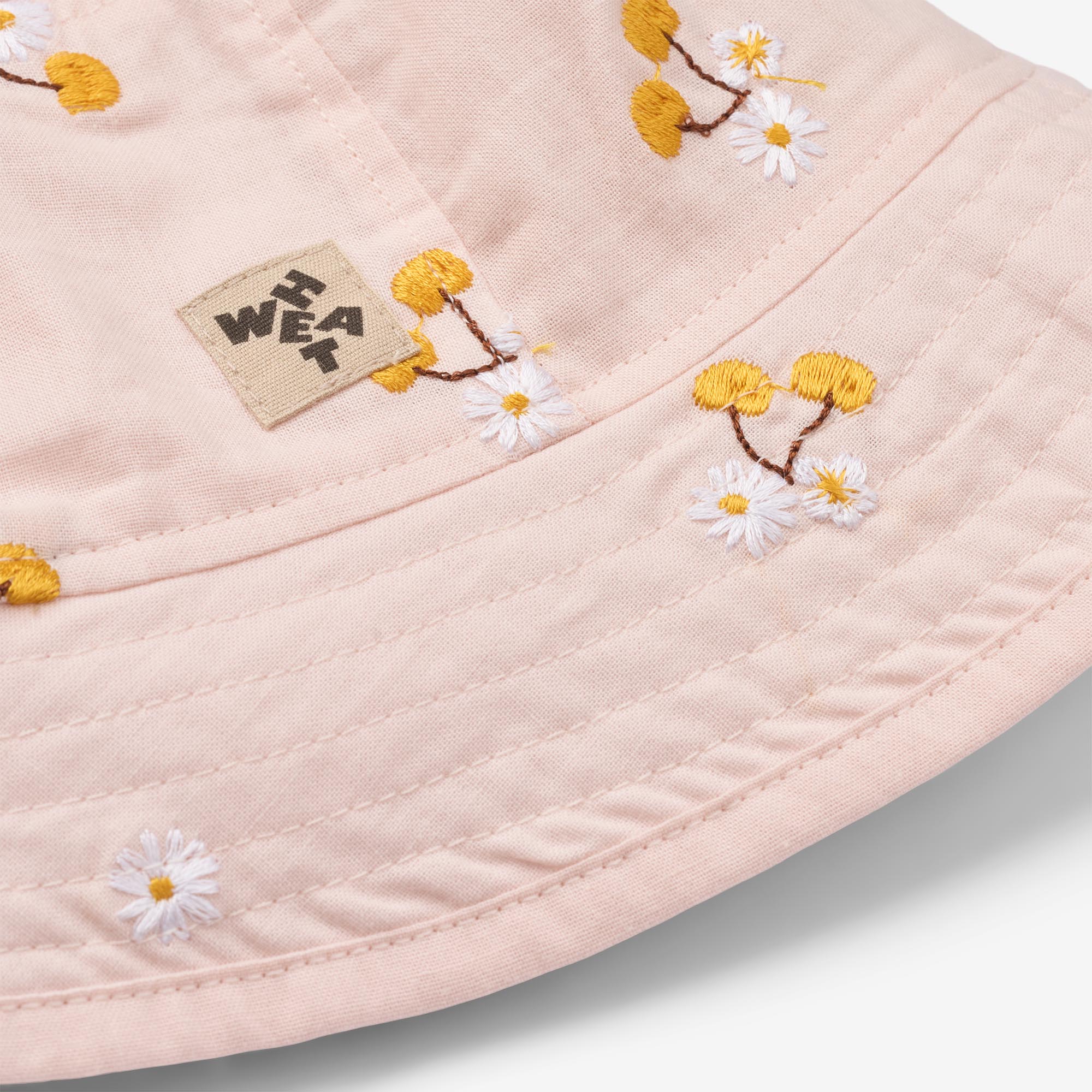 wheat-alec-kinder-bucket-hat-powder-yellow-cherries-bio image 3