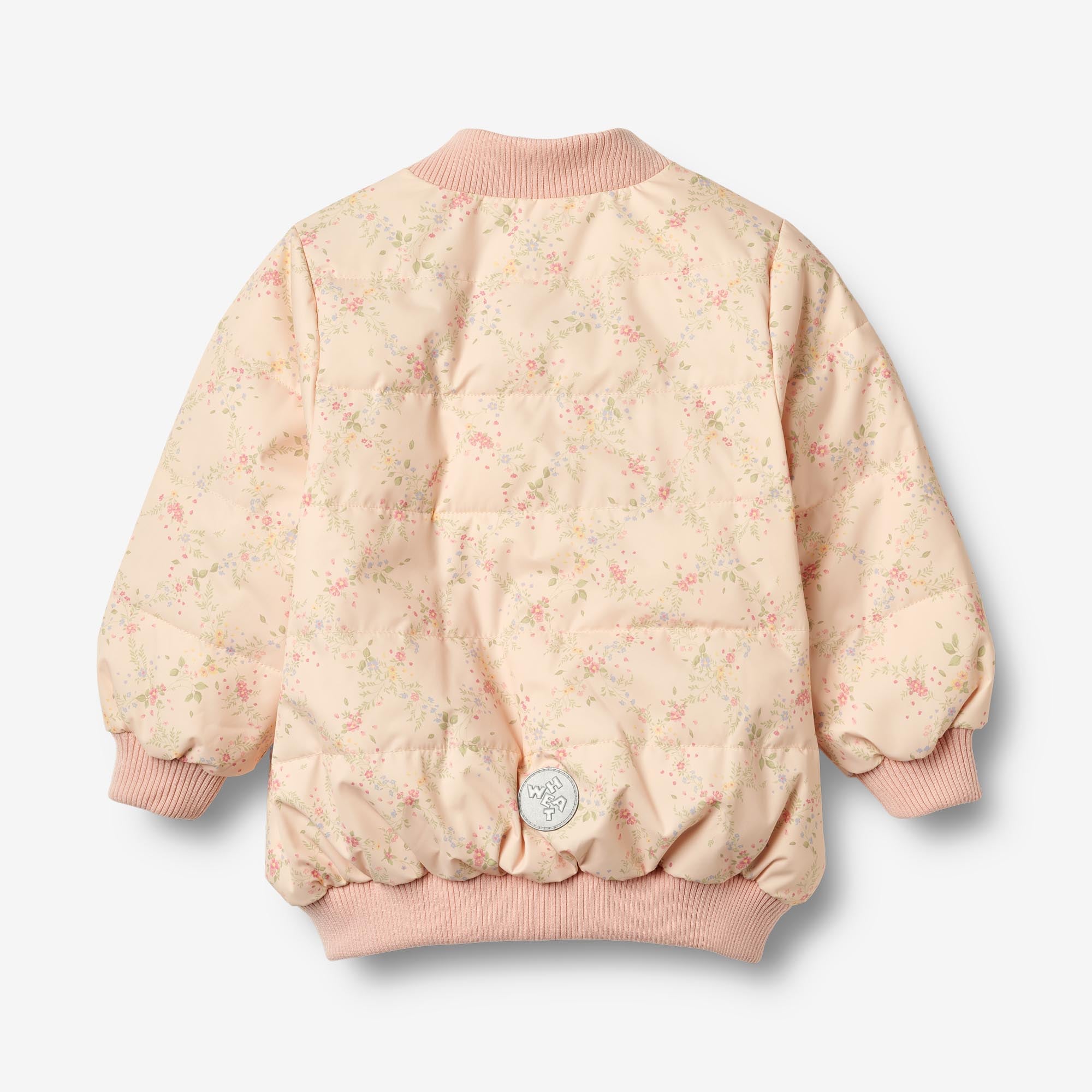 wheat-lotte-puffer-jacke-rose-baby-leichtjacke-blumen image 2