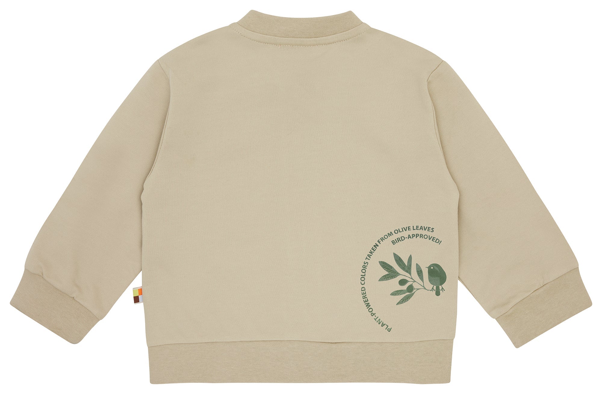 loud-proud-classics-sweatjacke-olive-86-92-pflanzenfarbe image 5