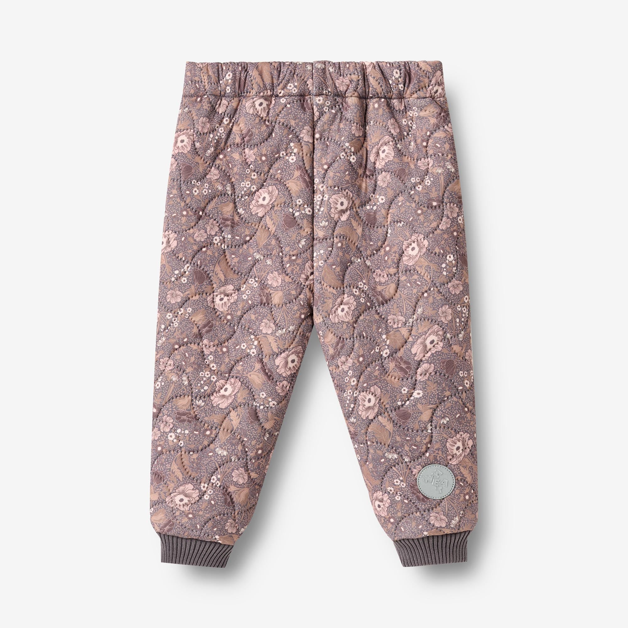wheat-alex-thermohose-purple-stone-flowers-baby-winddicht image 2