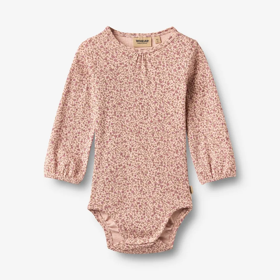 wheat-elmine-body-l-s-dime-rose-langarmbody-blumen-bio image 1