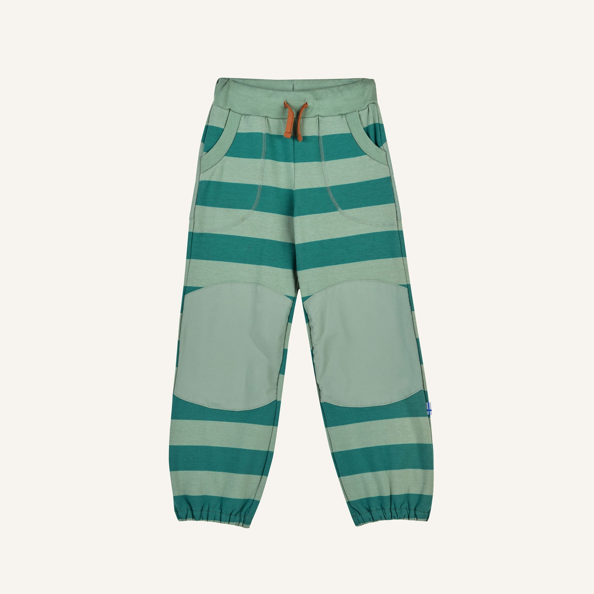 finkid-husky-lautta-sweatjogger-raspberry-fox-blockstreifen-freizeithose-aus-bio image 4