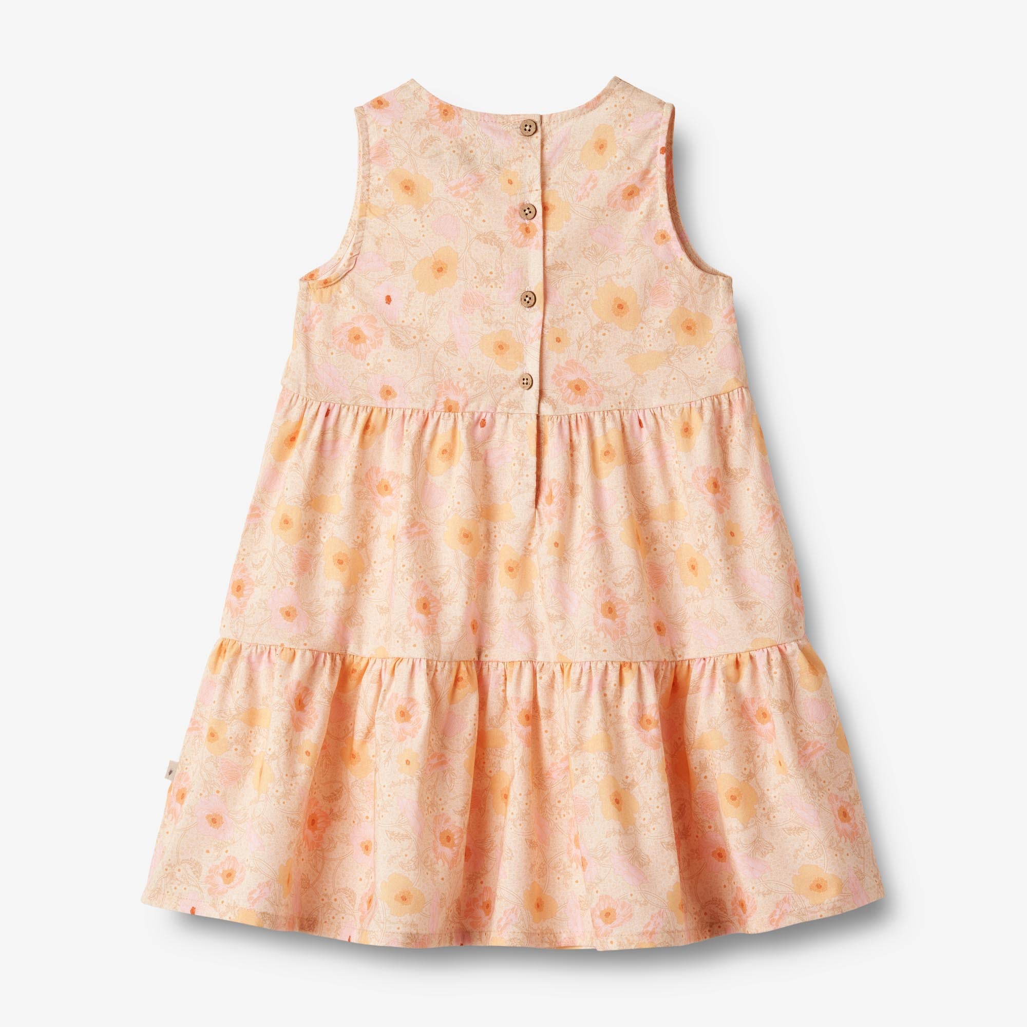 wheat-luise-kleid-alabaster-flower-bobbles-bio image 2