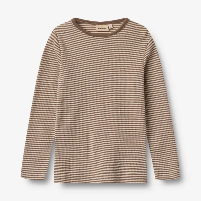 wheat-alfie-wollshirt-wood-stripe-merino-langarm image 1