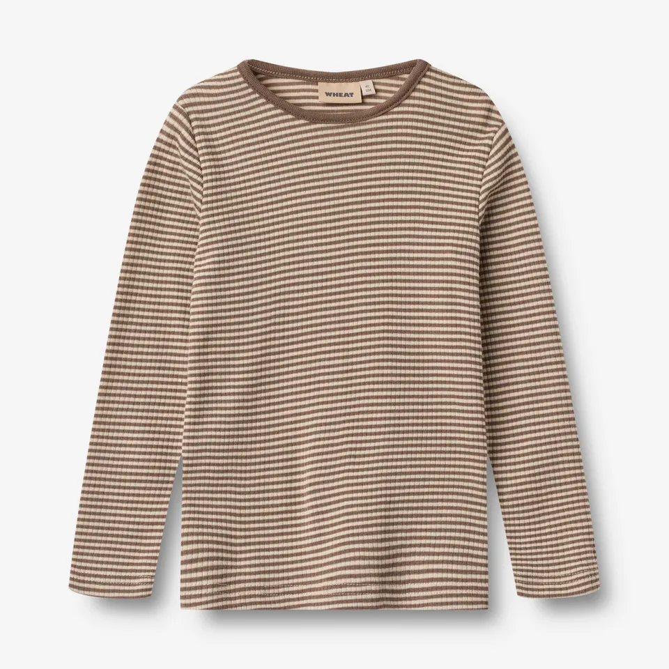 wheat-alfie-wollshirt-wood-stripe-merino-langarm image 1