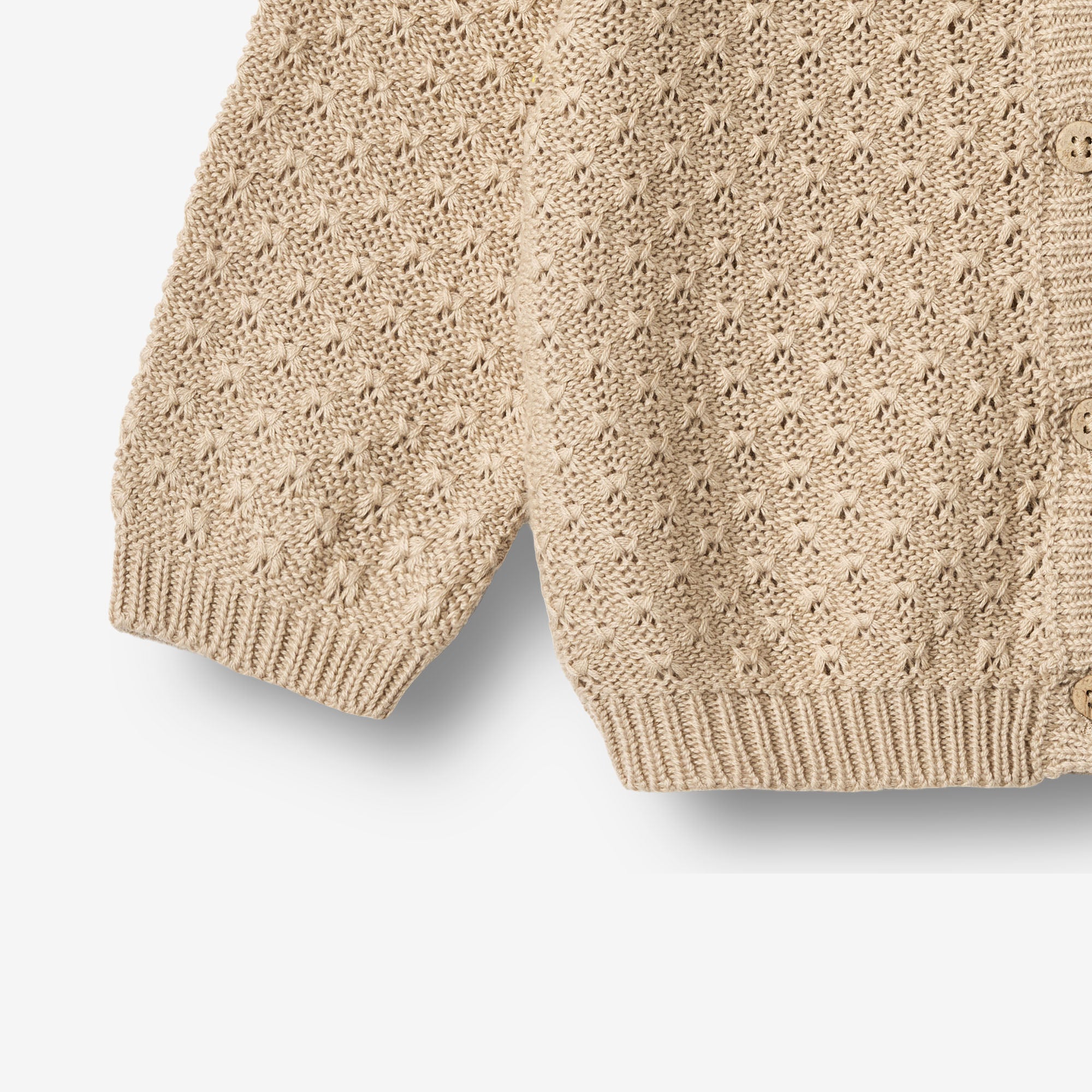 wheat-magnella-strickjacke-warm-sand-bio-baumwolle image 8