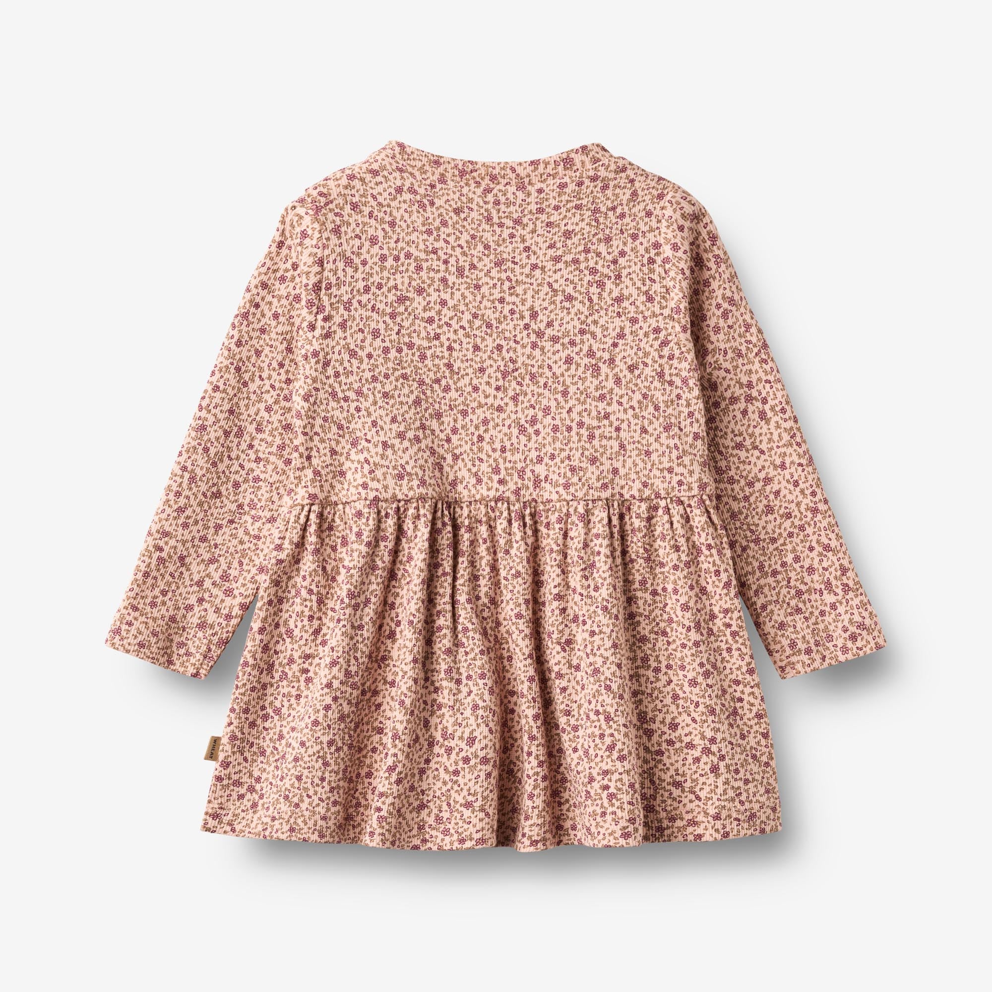 wheat-sessa-jerseykleid-dime-rose-small-flowers-bio image 2