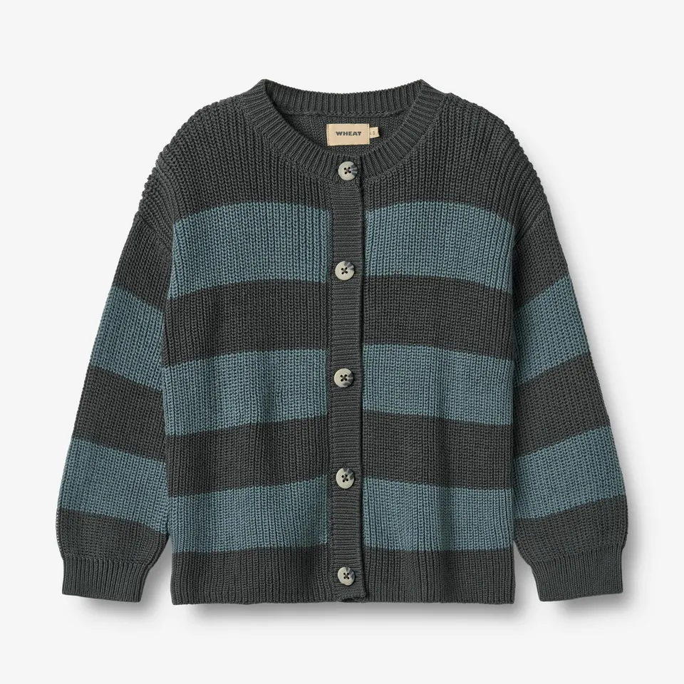 wheat-noor-strick-cardigan-stormy-weather-bio image 1