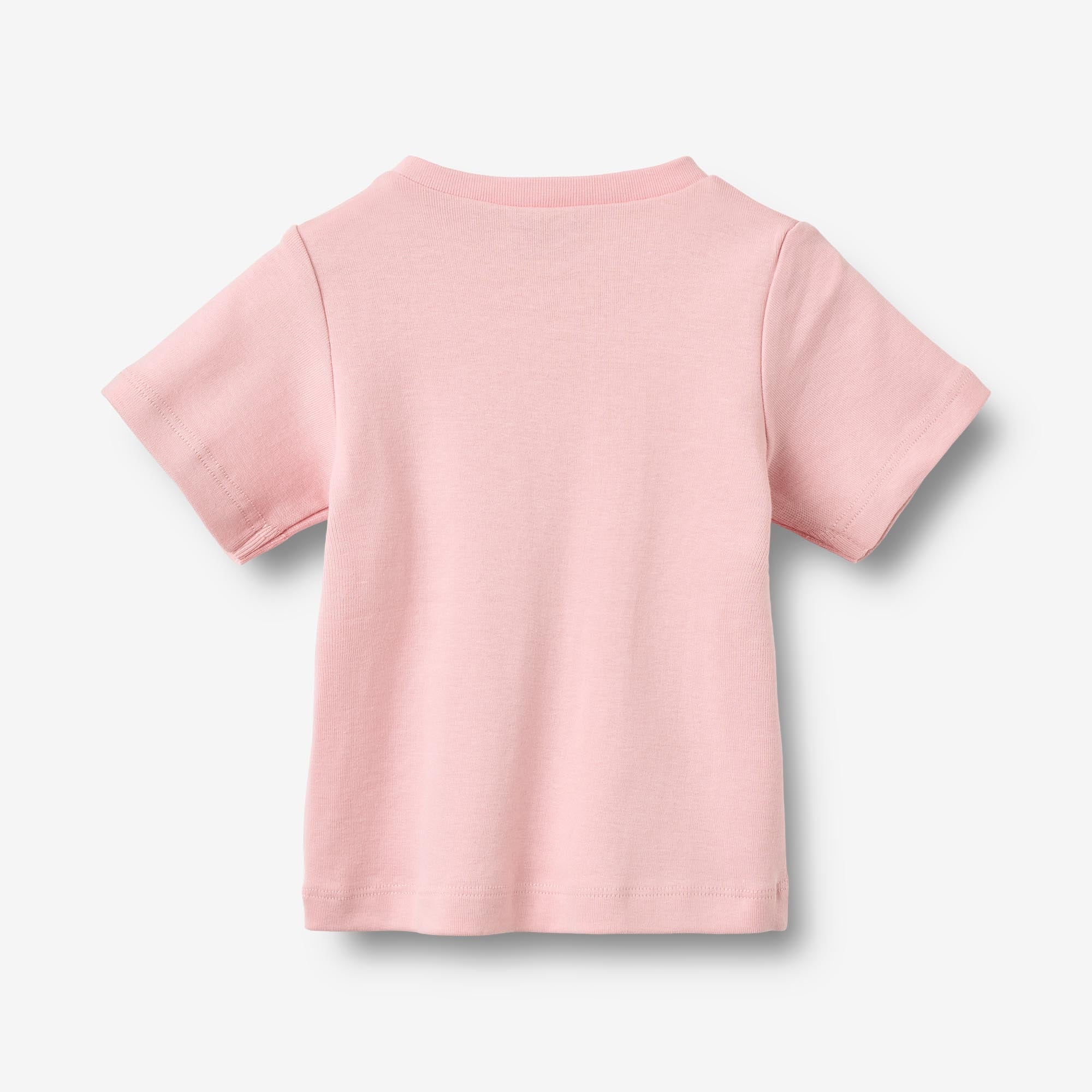 wheat-soffie-t-shirt-coral-blush-kurzarm-bio-baumwolle-baby image 2