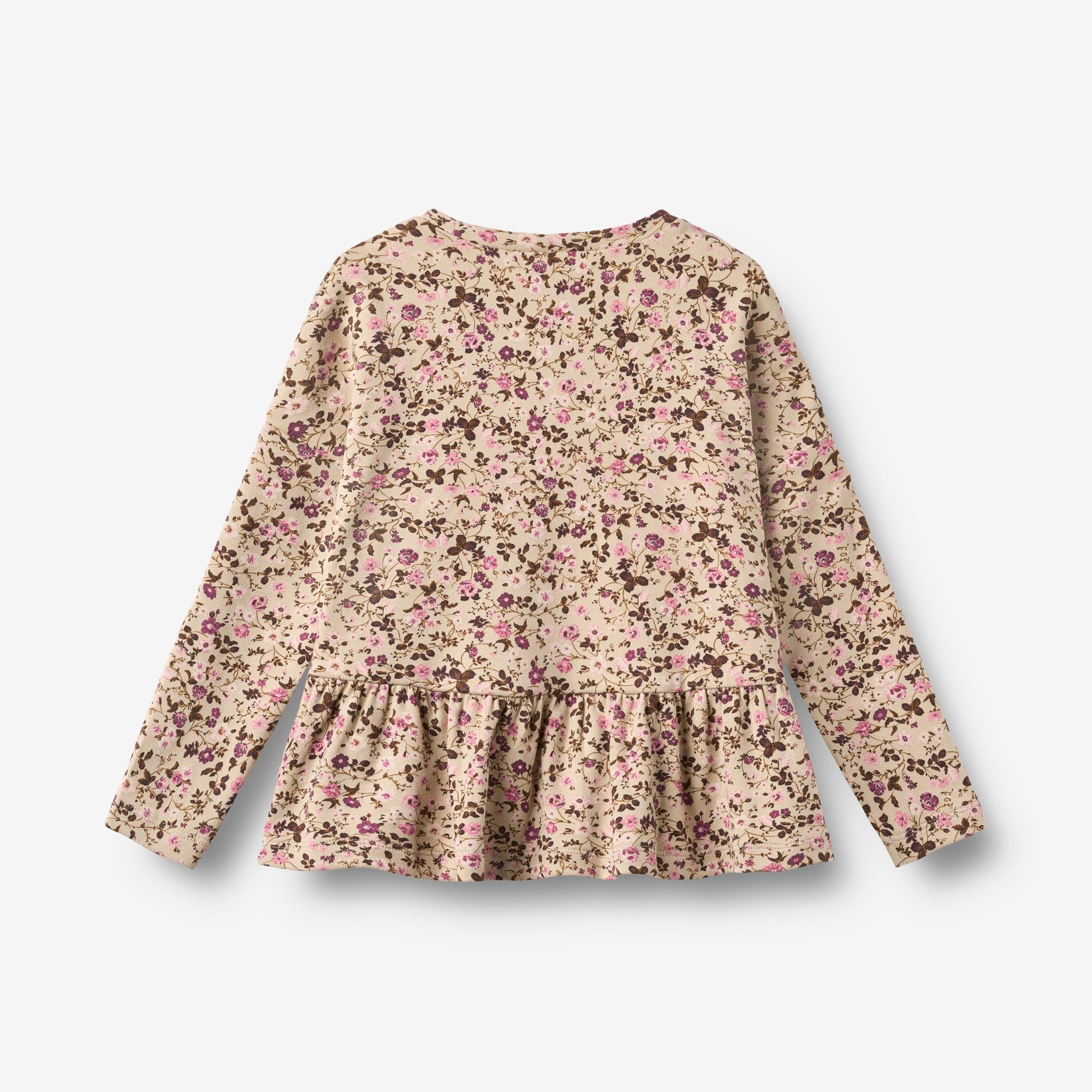 wheat-carolina-langarmshirt-m-dchen-flower-wine-bio-baumwolle image 2