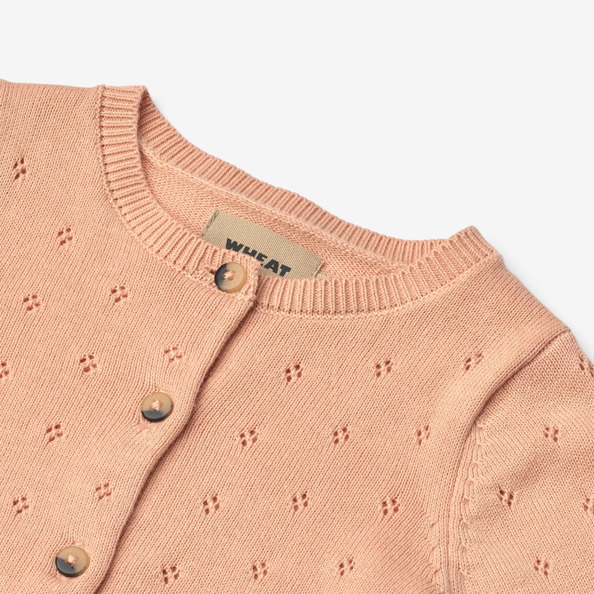 wheat-maia-strickjacke-pink-sand-bio-baumwolle image 3