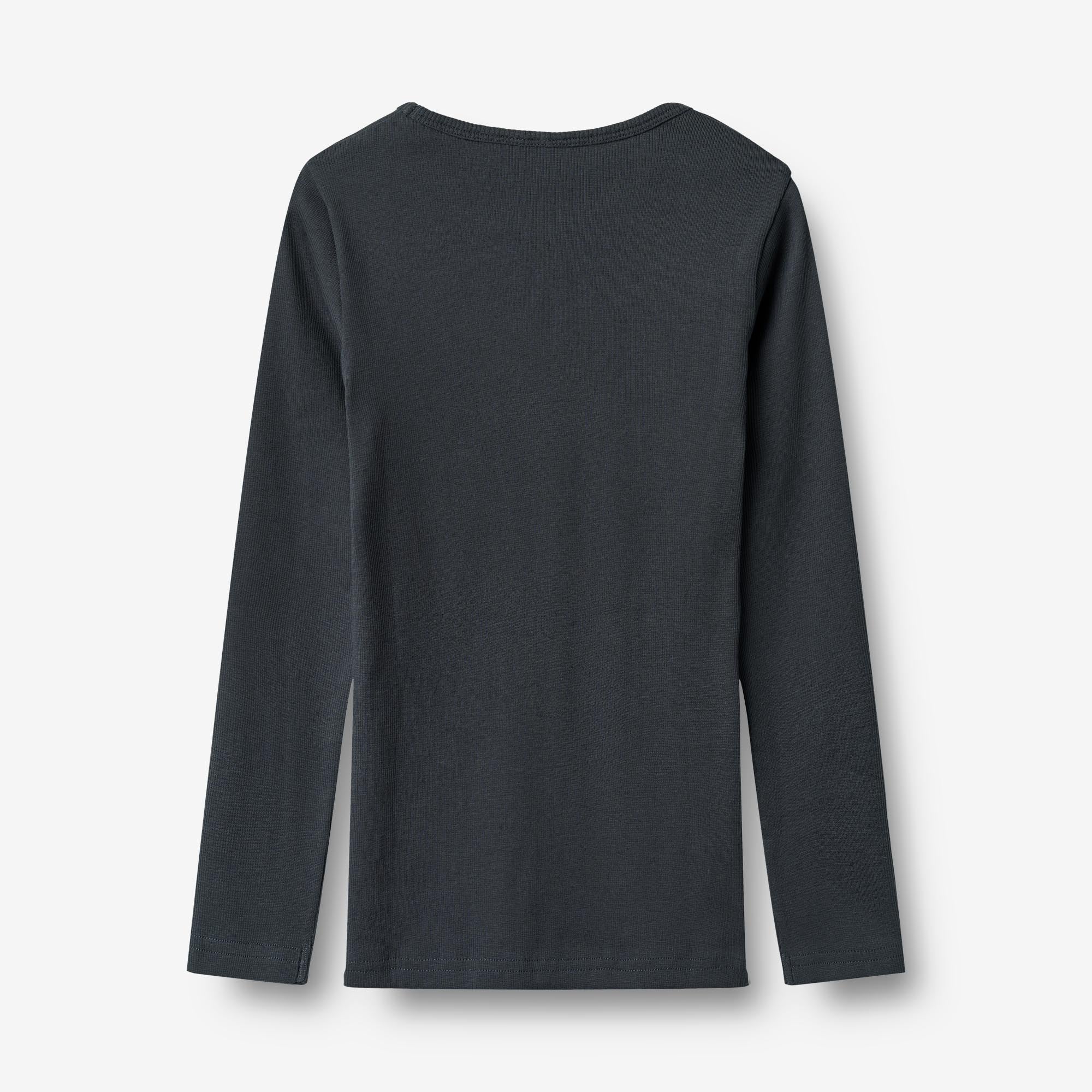 wheat-stig-kinder-langarmshirt-navy-bio-baumwolle image 2
