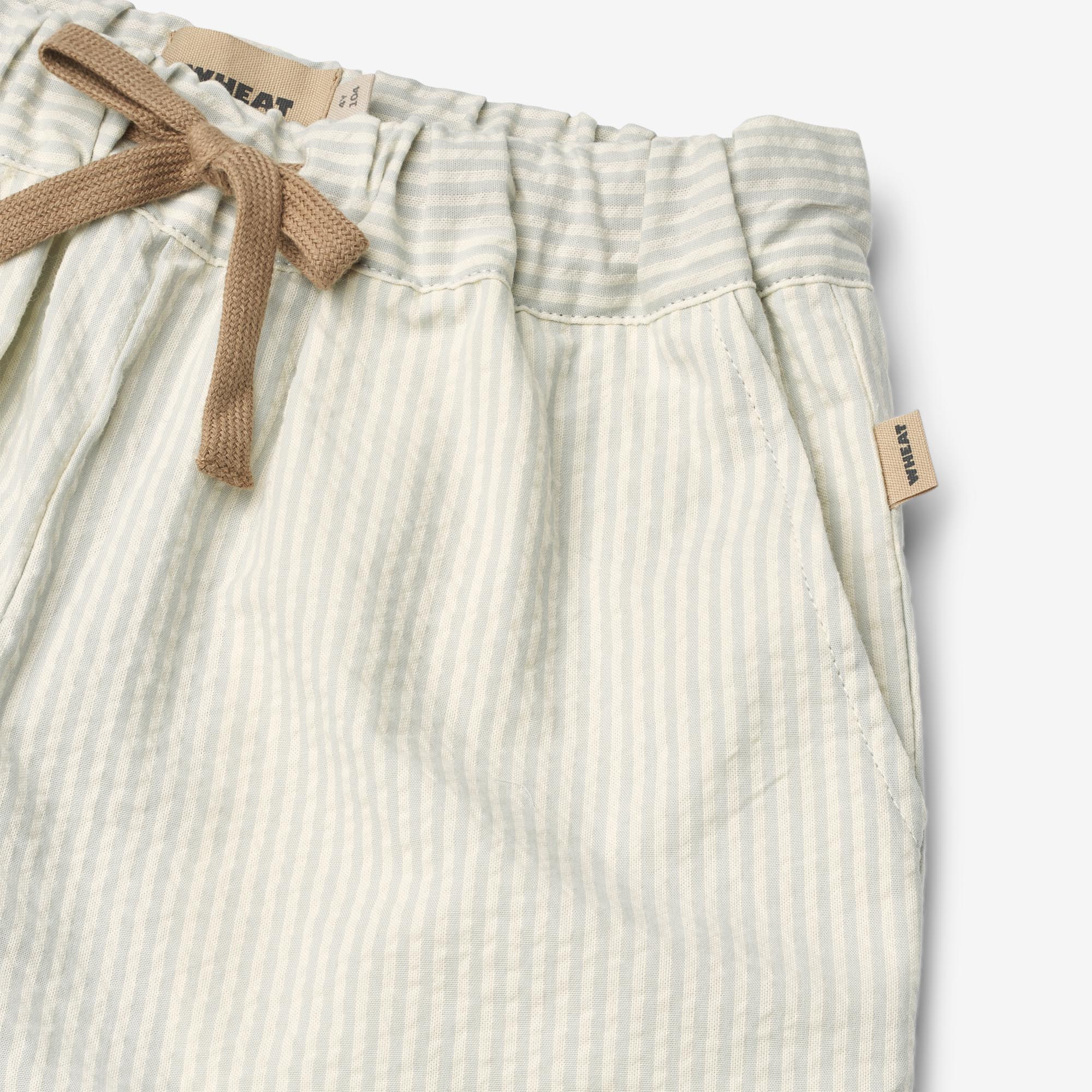 wheat-cuba-shorts-summer-blue-stripe-bio-seersucker image 4