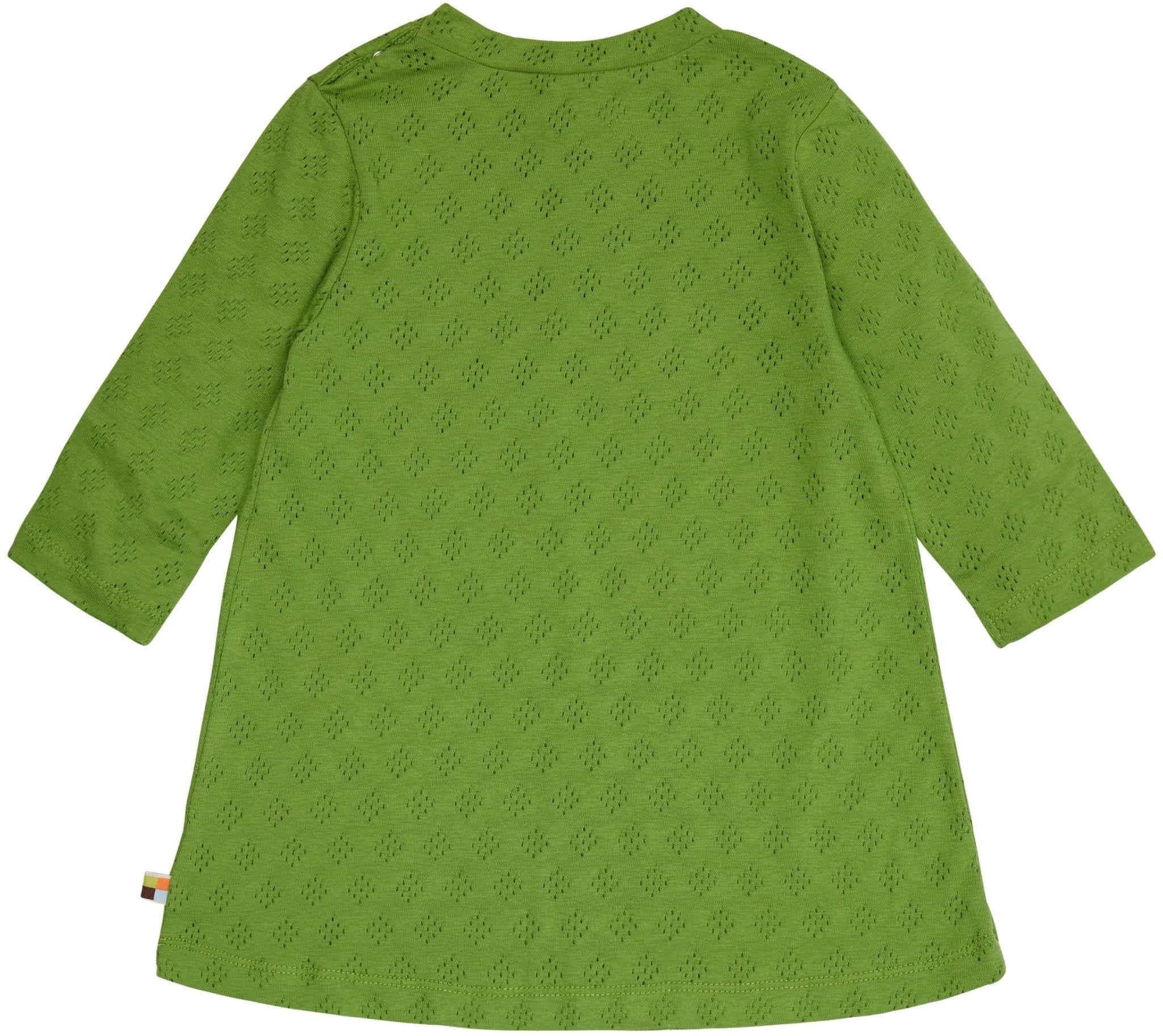 loud-proud-classics-kleid-langarm-lochmuster-grass-jacquard image 2