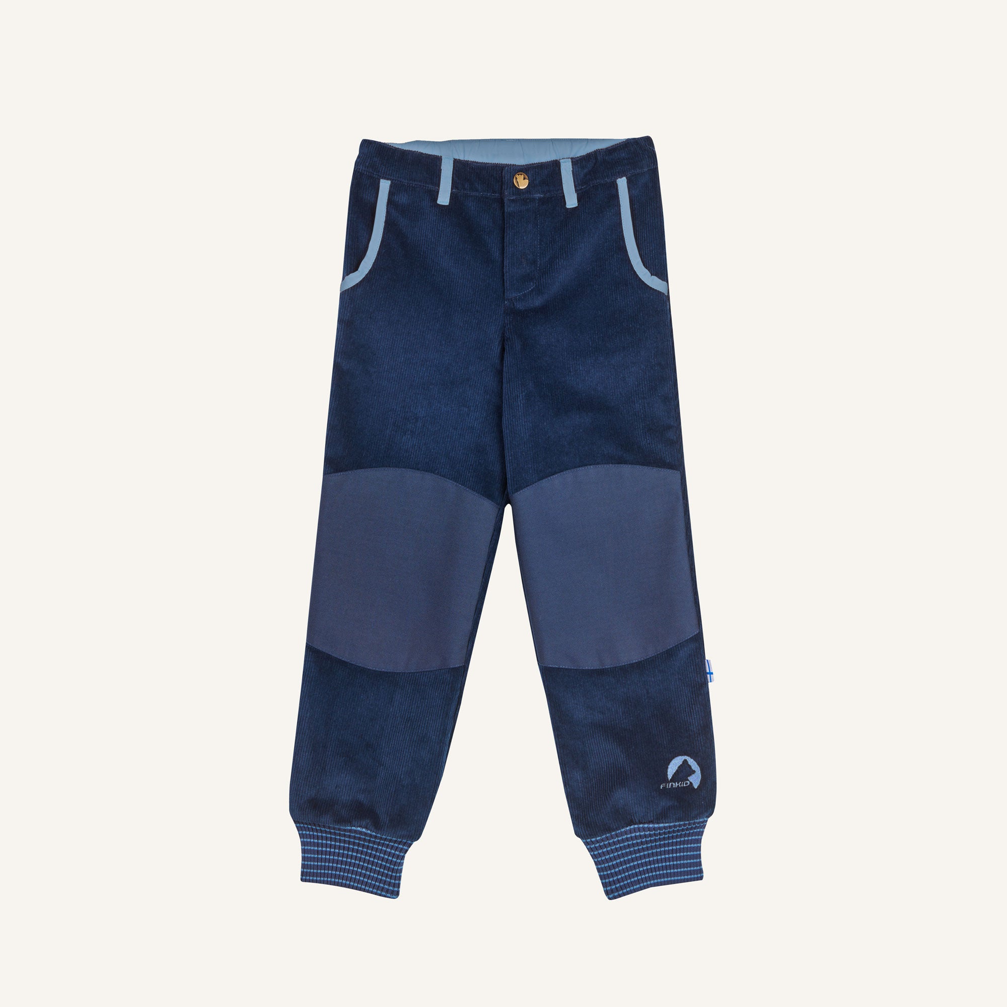 finkid-husky-kisuli-outdoorhose-charcoal-100-110 image 3