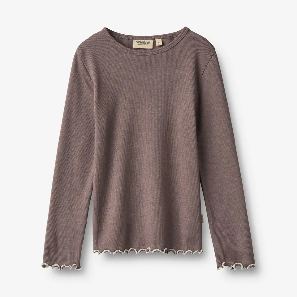 wheat-elsie-langarmshirt-plum-truffle-modal-bio-baumwolle image 1