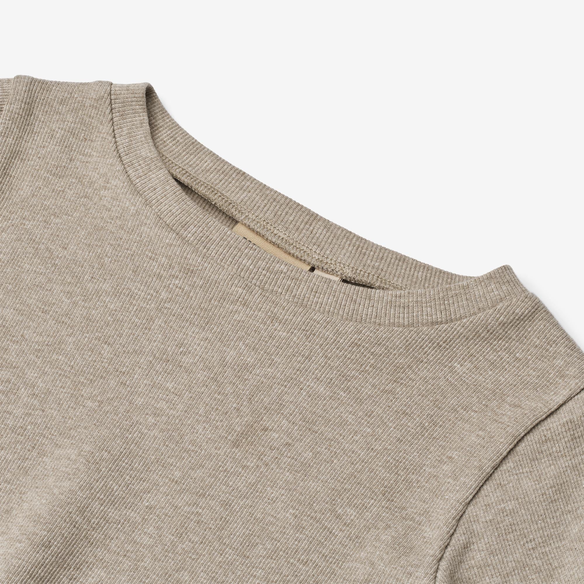 wheat-alicia-t-shirt-gravel-melange-bio-baumwolle image 3