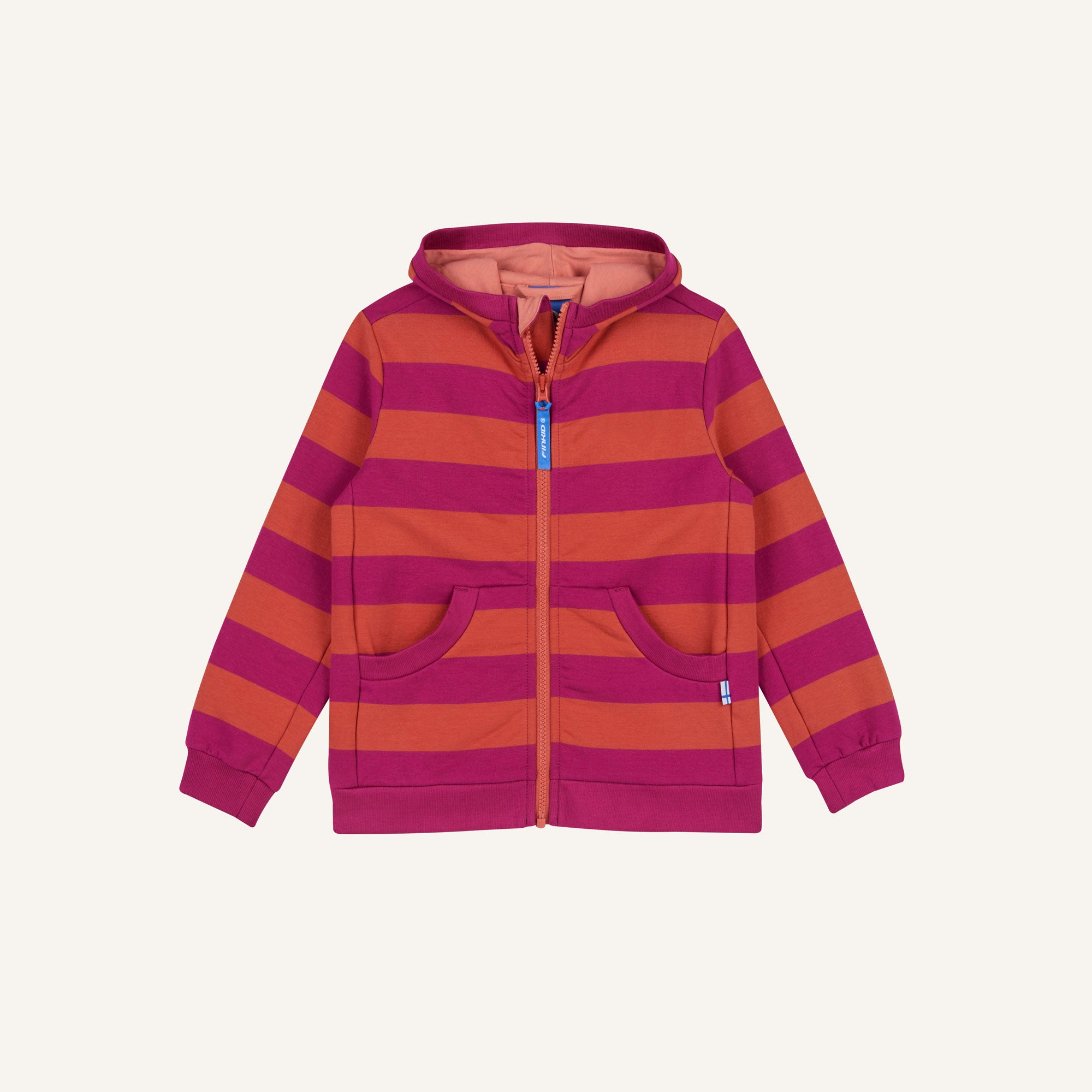 finkid-husky-laiva-sweatjacke-zip-in-biobaumwolle image 2