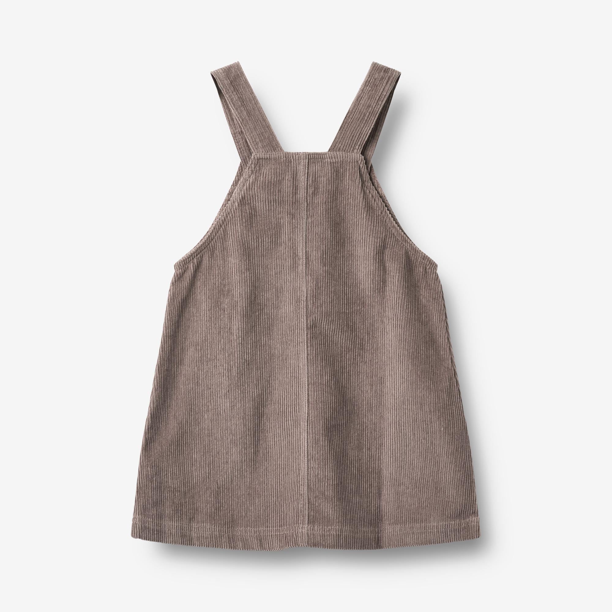 wheat-caroline-latzkleid-cord-plum-truffle-bio-baumwolle image 4