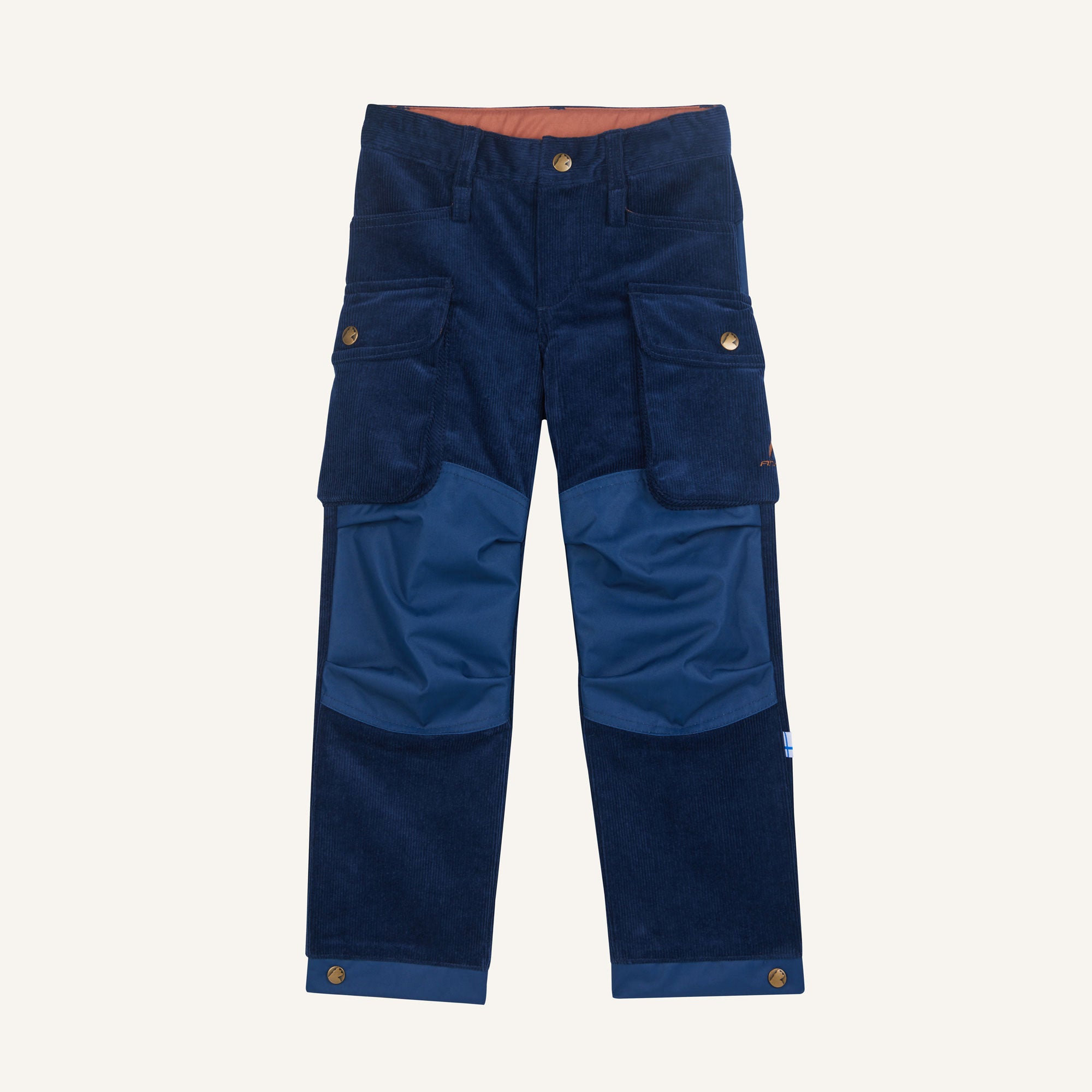 finkid-husky-koski-kinder-outdoorhose-kord-denim-110-120 image 1