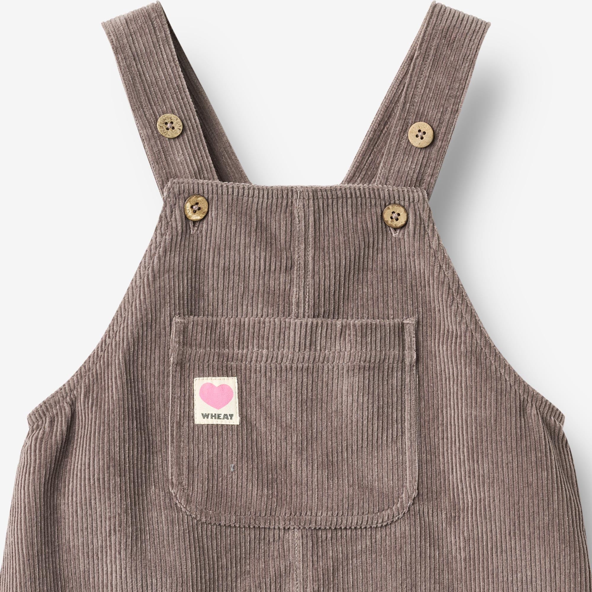 wheat-caroline-latzkleid-cord-plum-truffle-bio-baumwolle image 5
